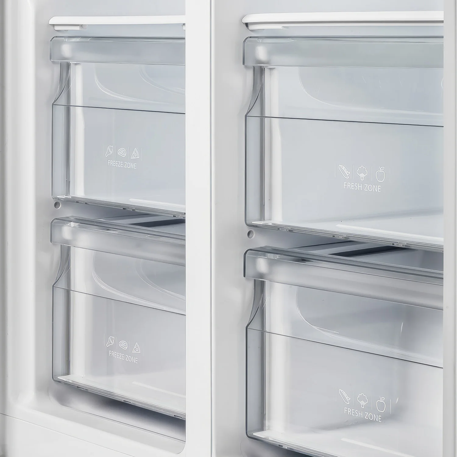 Forno Salerno 33" 15.6 Cu.Ft. White Freestanding Side-by-Side Refrigerator - FFRBI1805-33WHT - Image 8