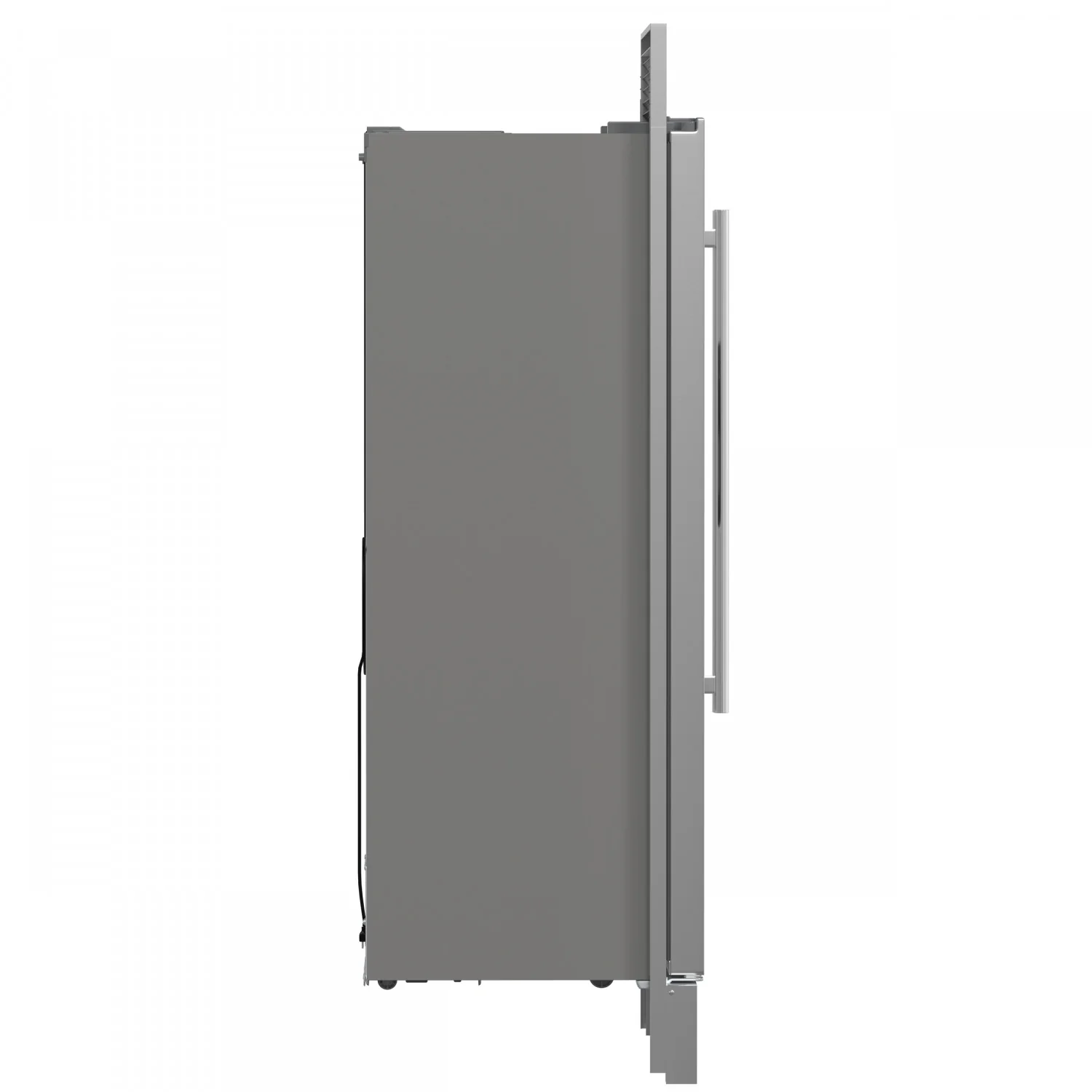 Forno Salerno 40" 20 Cu.Ft. Stainless Steel Built-in Side-by-Side Refrigerator with Ice & Water Dispenser - FFRBI1844-40SG - Image 3
