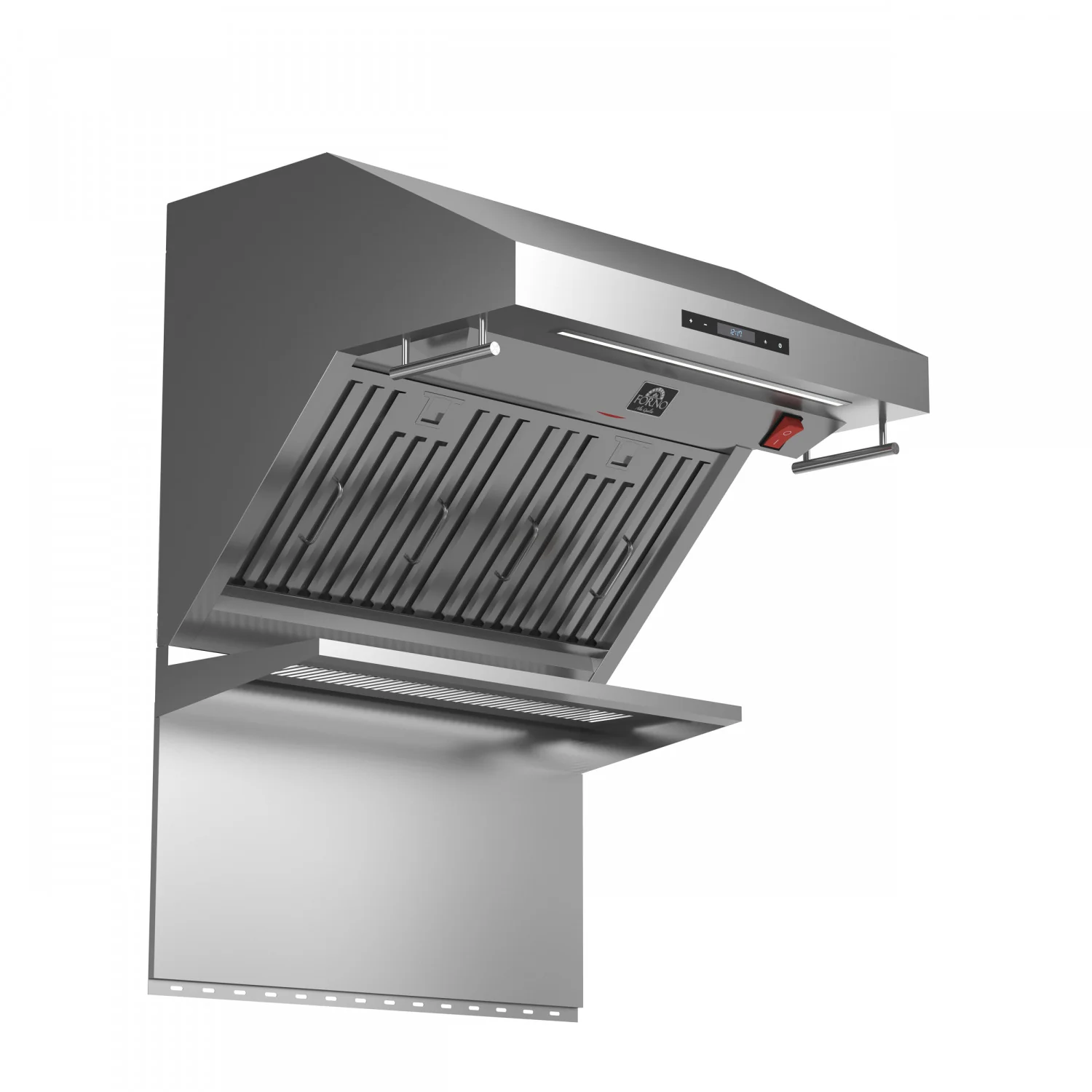 Forno Savona Stainless Steel 30" 600 CFM Wall Mounted Range Hood - FRHWM5029-30 - Image 2
