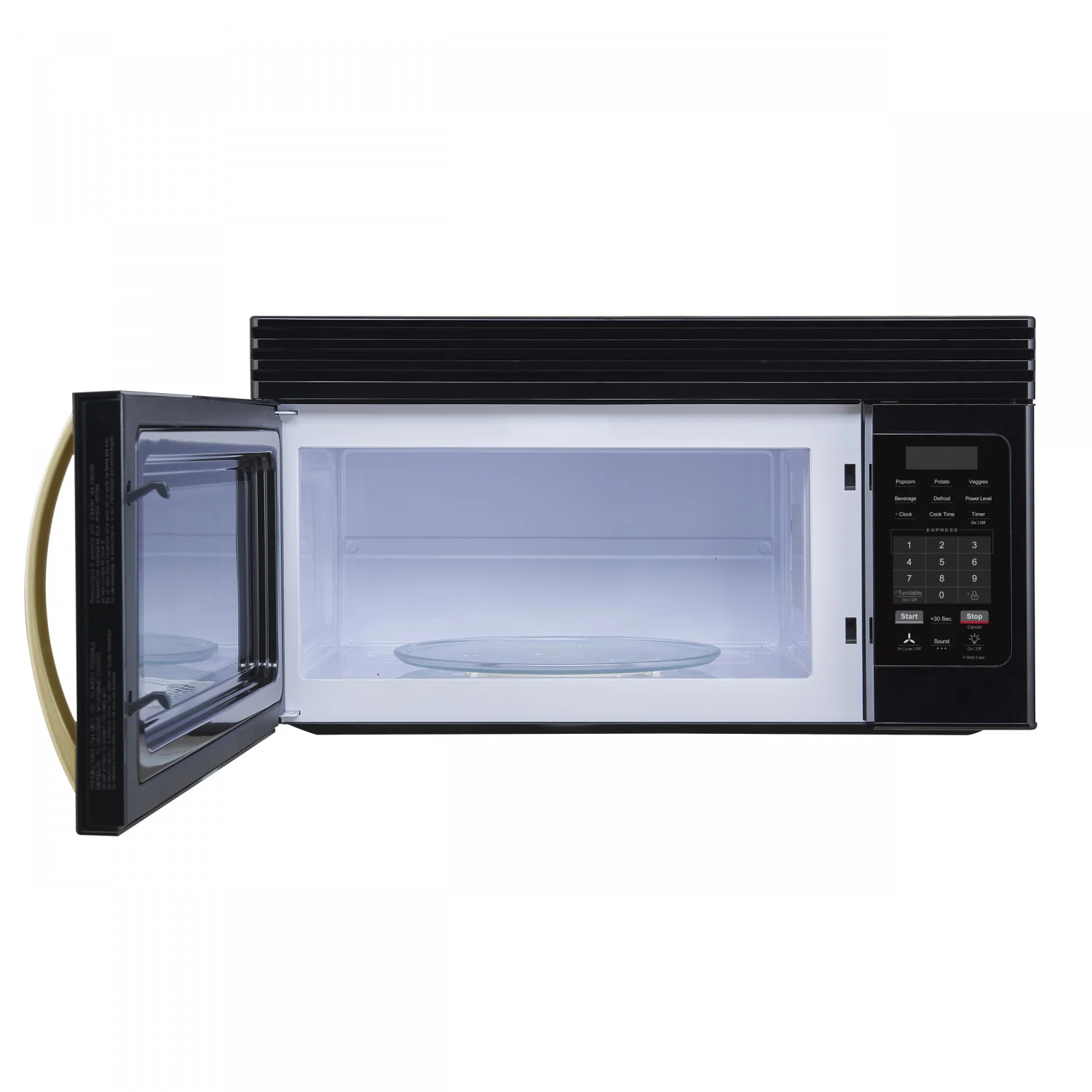 Forno Scalo Black 300 CFM Over-the-Range Microwave (1.6 Cu. Ft.) - FOTR3007-30BLK - Image 2