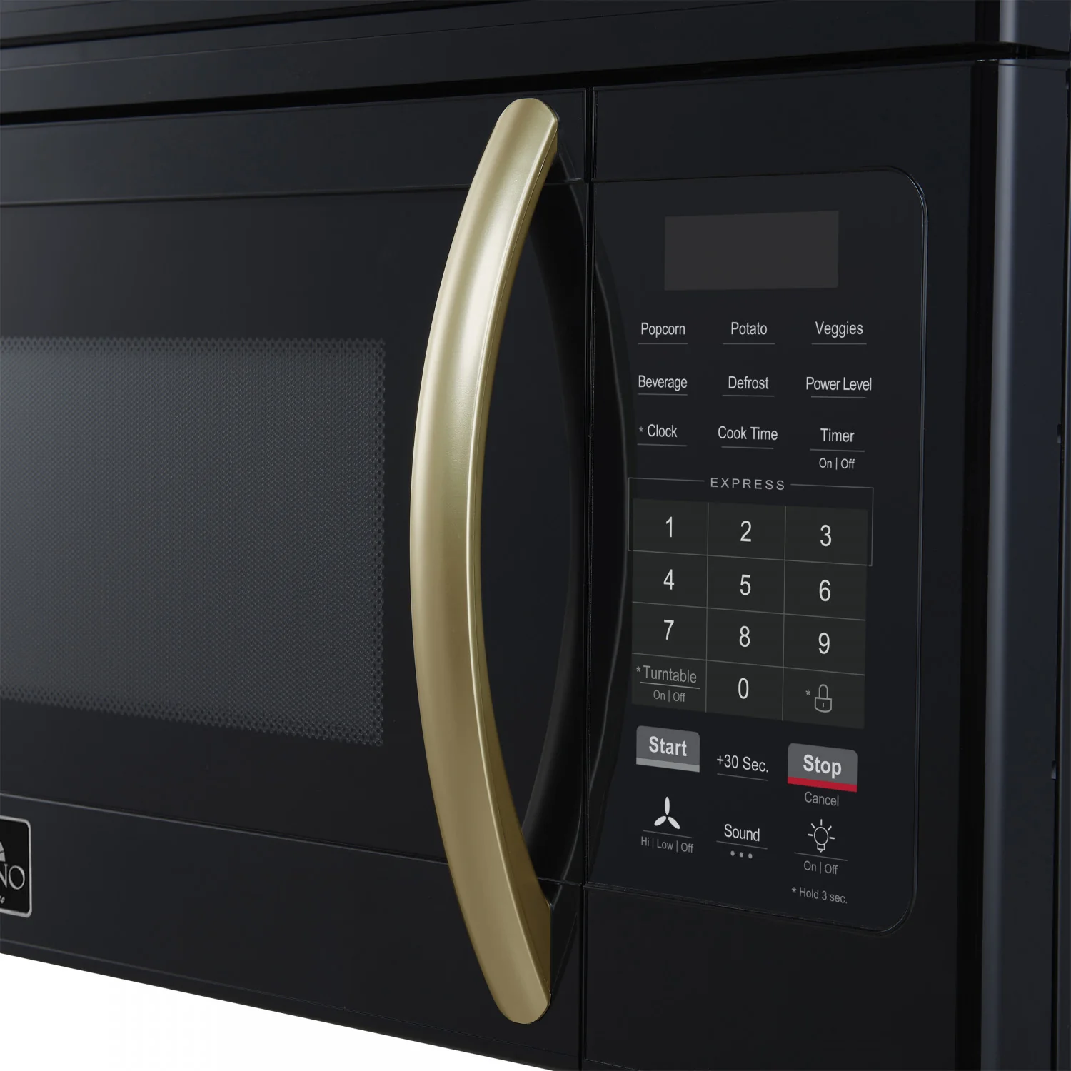 Forno Scalo Black 300 CFM Over-the-Range Microwave (1.6 Cu. Ft.) - FOTR3007-30BLK - Image 4