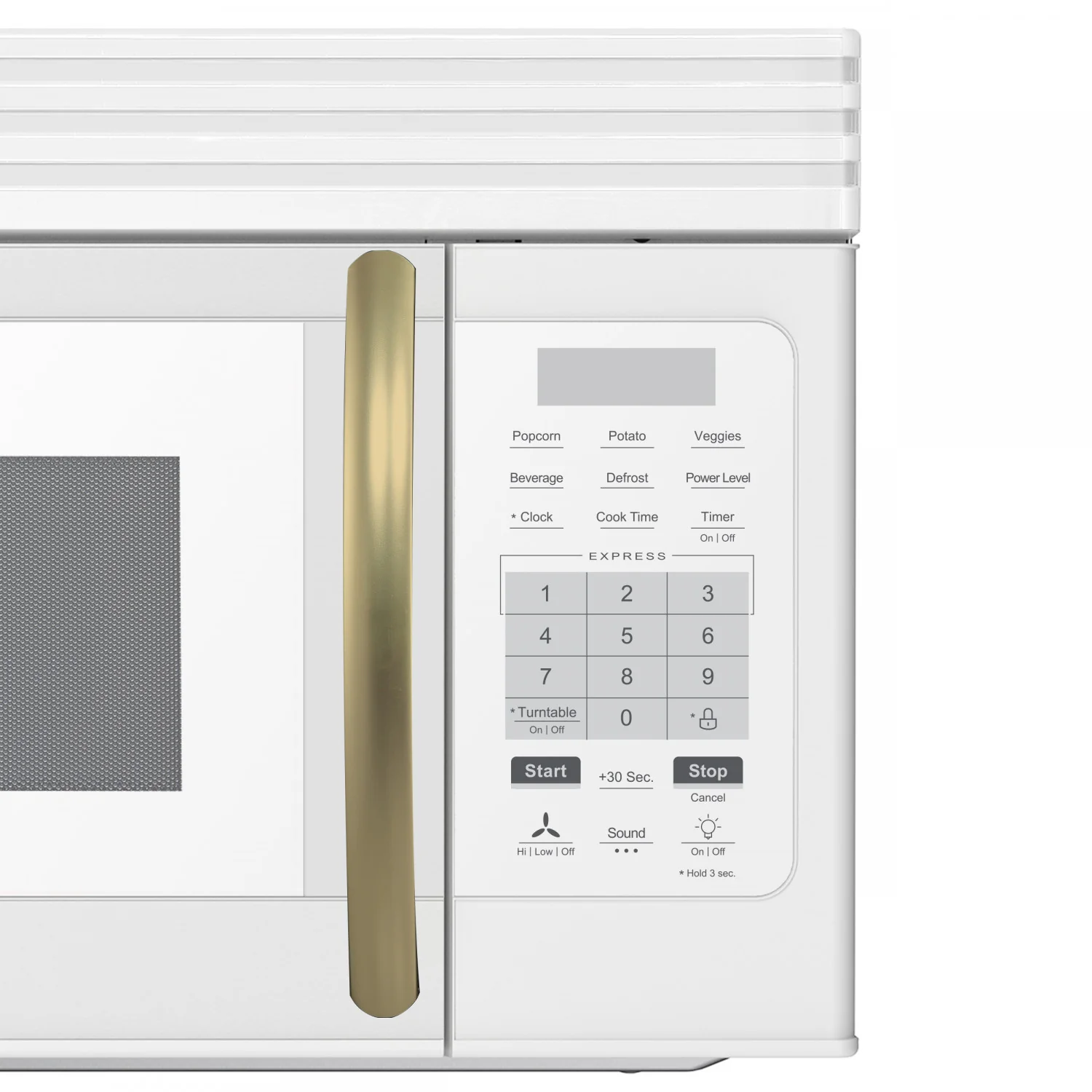 Forno Scalo White 300 CFM Over-the-Range Microwave (1.6 Cu. Ft.) - FOTR3007-30WHT - Image 2