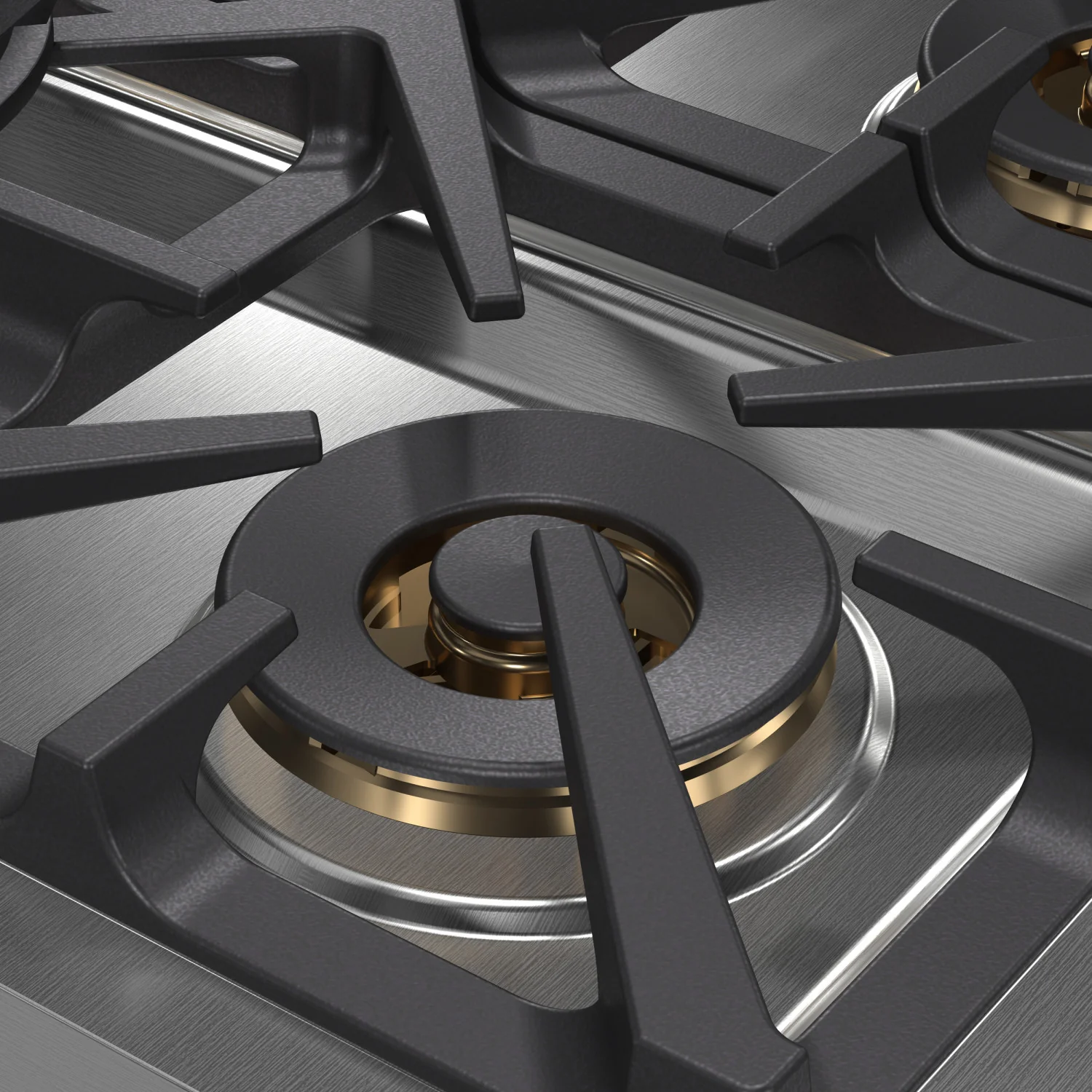 Forno Spezia Stainless Steel 36" Pro-style Gas Cooktop - FCTGS5751-36 - Image 12