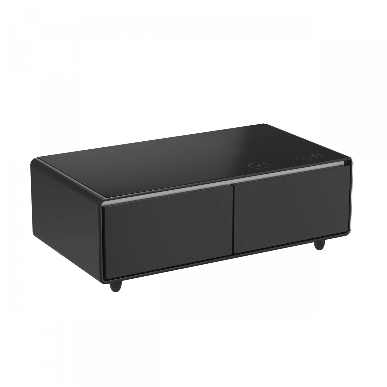 Forno Tavolo Smart Coffee Table With Dual Refrigerator Drawers - Black - FCTFR7006-51BLK - Image 17