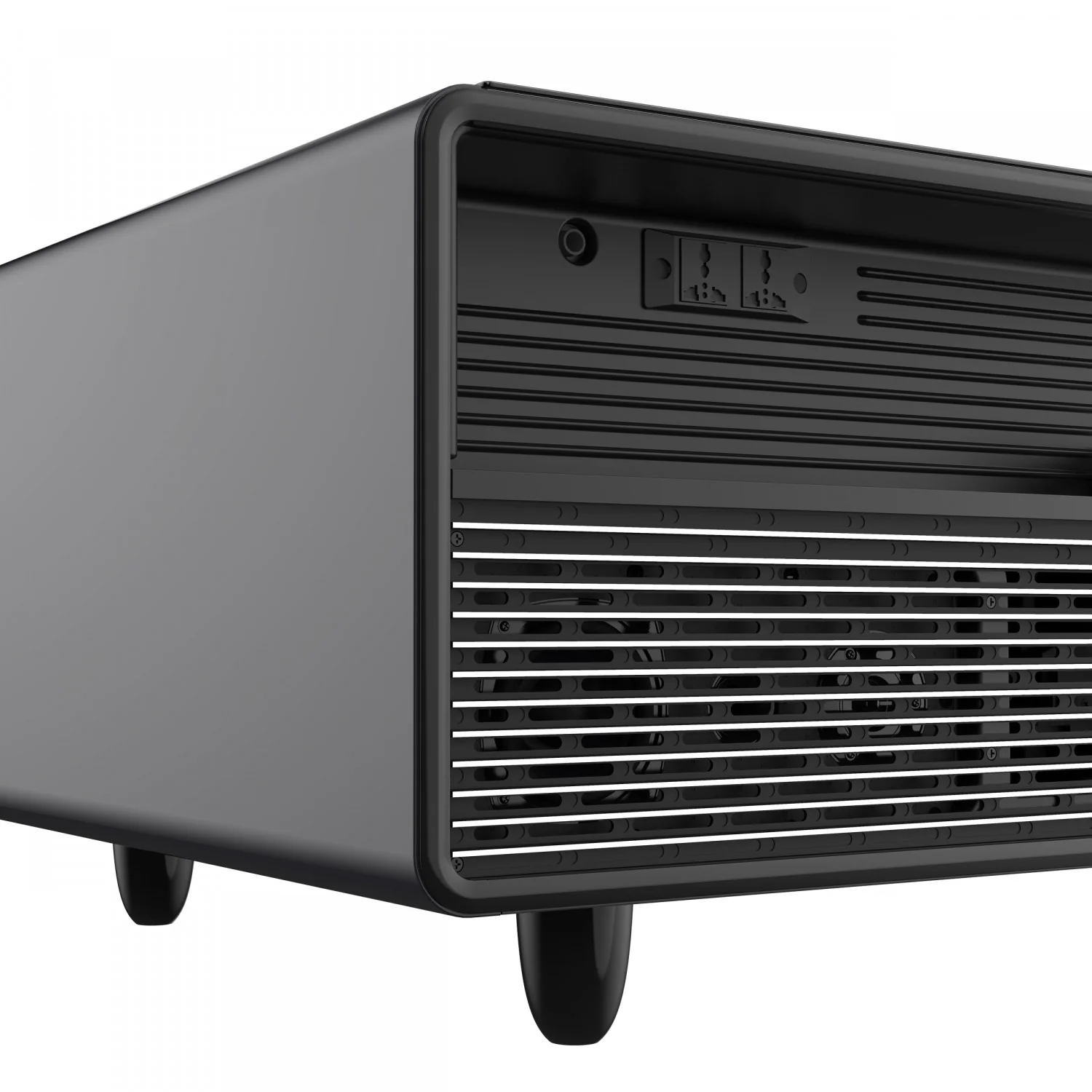 Forno Tavolo Smart Coffee Table With Dual Refrigerator Drawers - Black - FCTFR7006-51BLK - Image 9