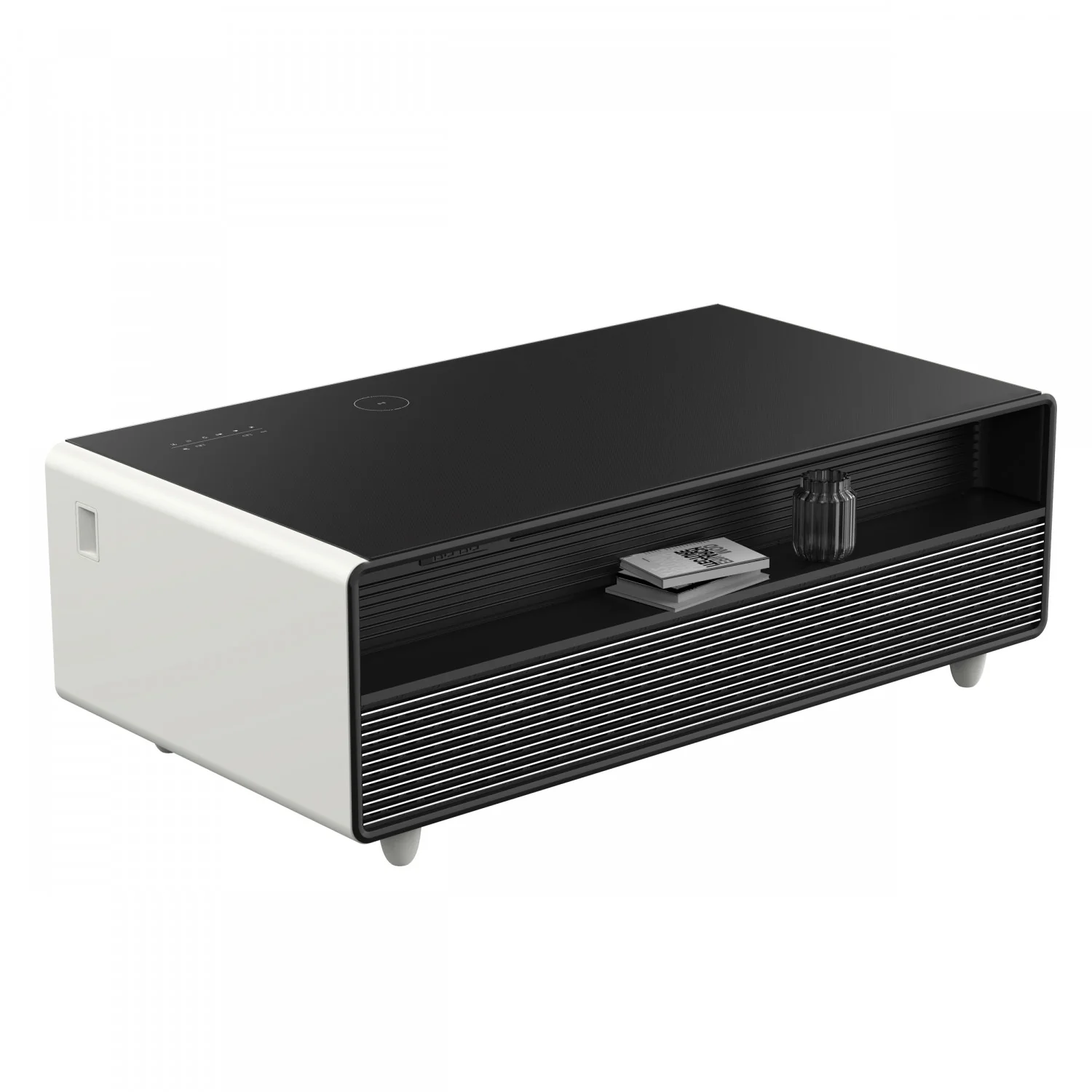 Forno Tavolo Smart Coffee Table With Dual Refrigerator Drawers - White - FCTFR7006-51WHT - Image 7