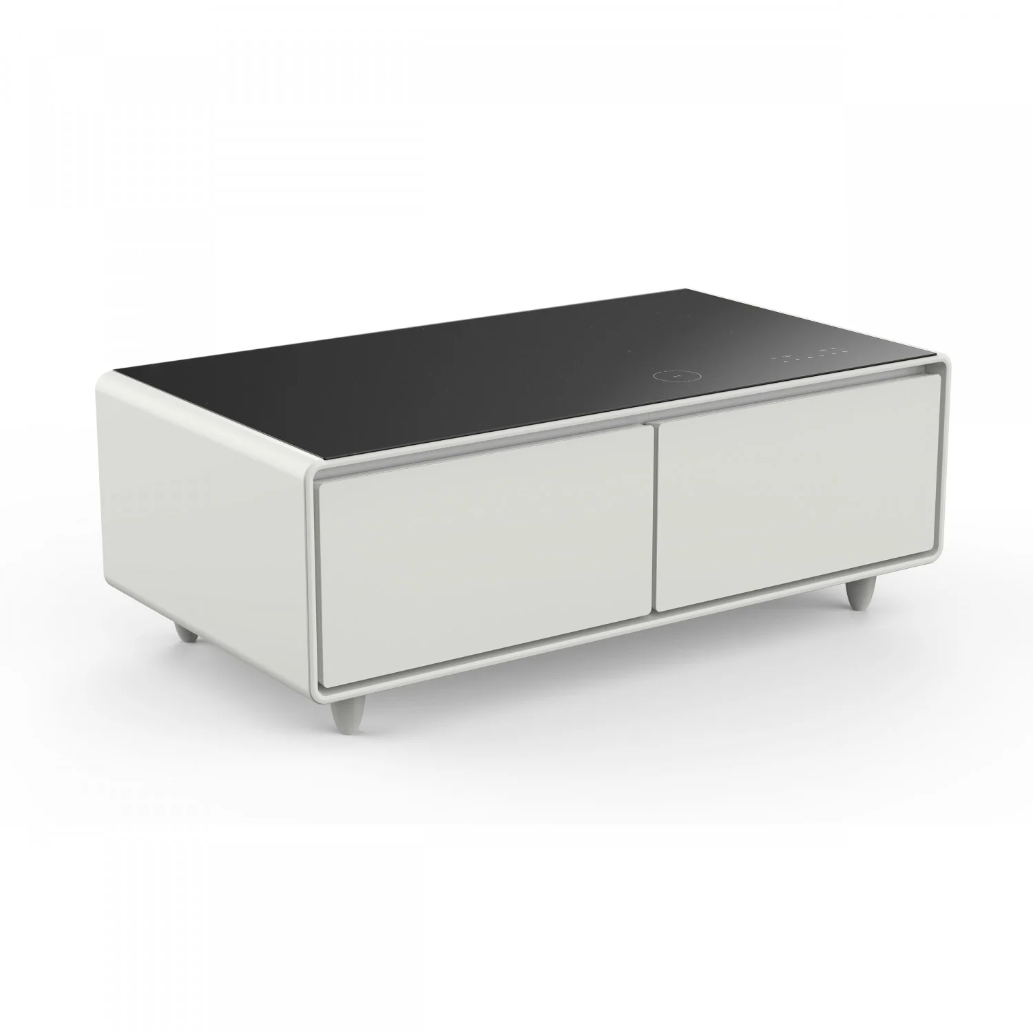 Forno Tavolo Smart Coffee Table With Dual Refrigerator Drawers - White - FCTFR7006-51WHT - Image 9
