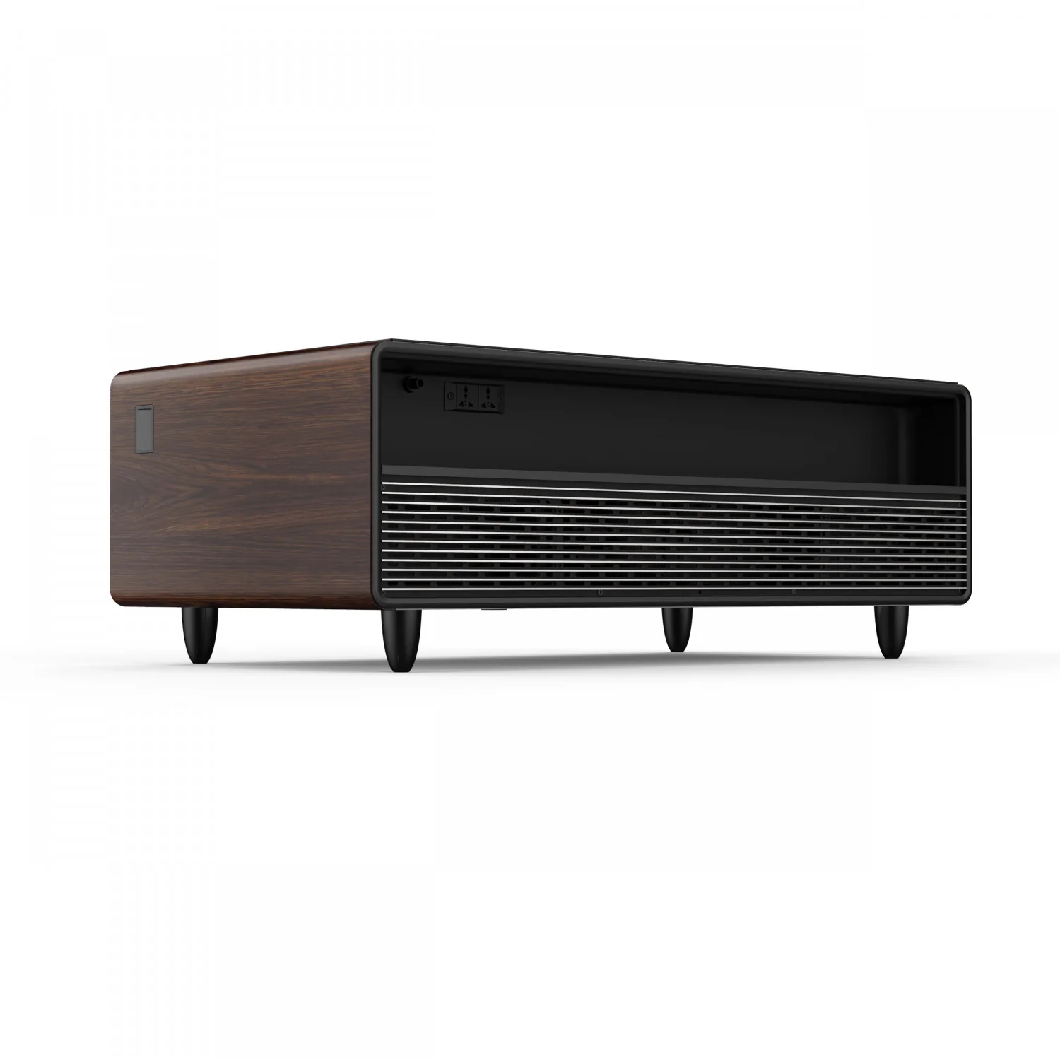 Forno Tavolo Smart Coffee Table With Dual Refrigerator Drawers - Wood - FCTFR7006-51WD - Image 6