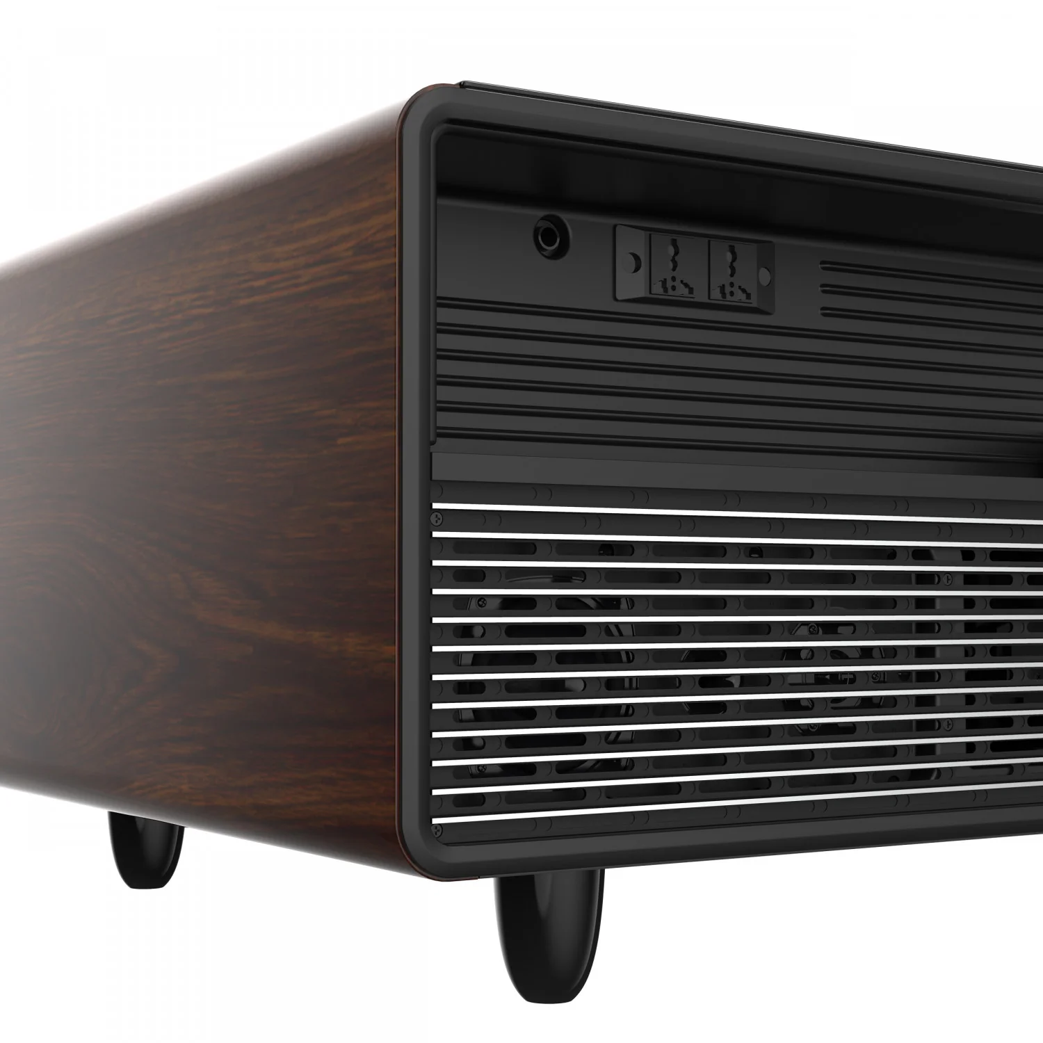 Forno Tavolo Smart Coffee Table With Dual Refrigerator Drawers - Wood - FCTFR7006-51WD - Image 8