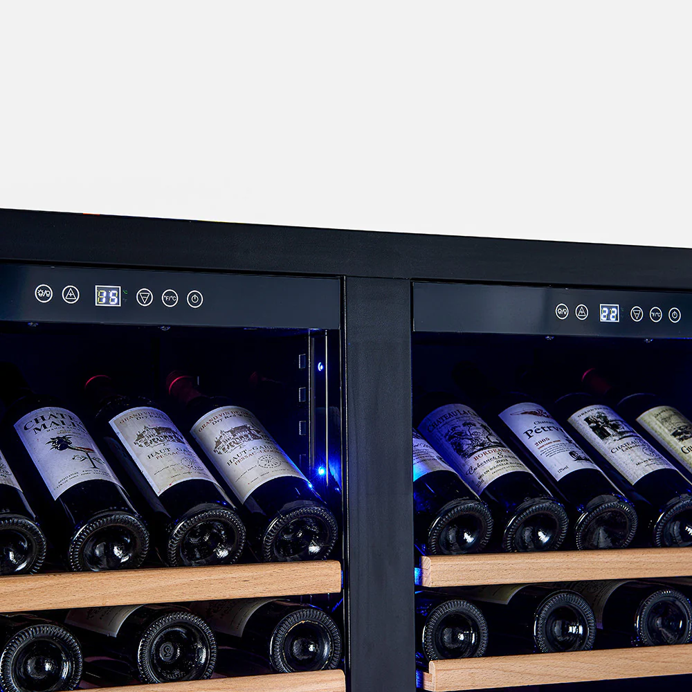Forno Vernazza 40" 25 Cu.Ft. Stainless Steel 166 Bottle Dual Zone Wine Cellar - FWCDR6642-40S - Image 8