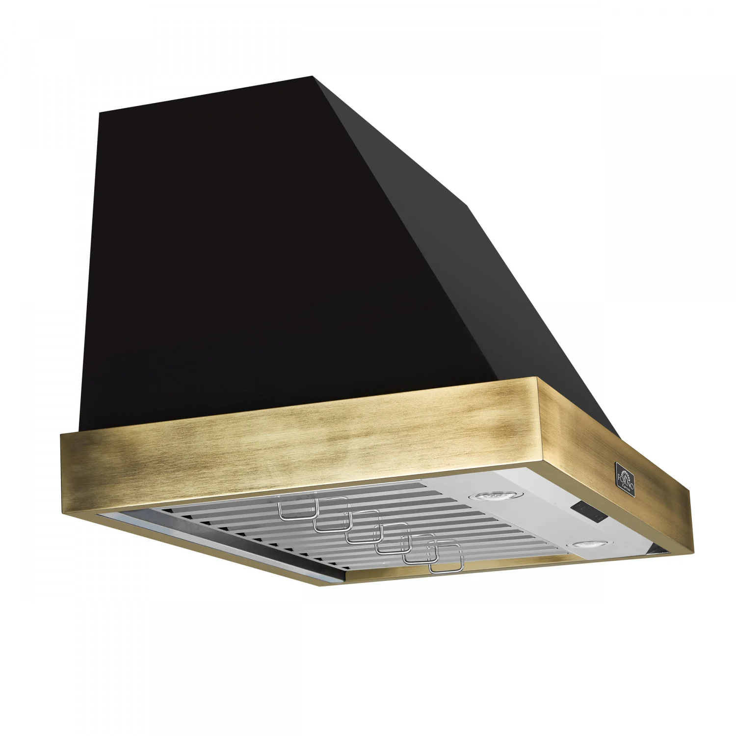 Forno Vittorio Black 36" 600 CFM Wall Mounted Range Hood - FRHWM5078-36BLK - Image 3
