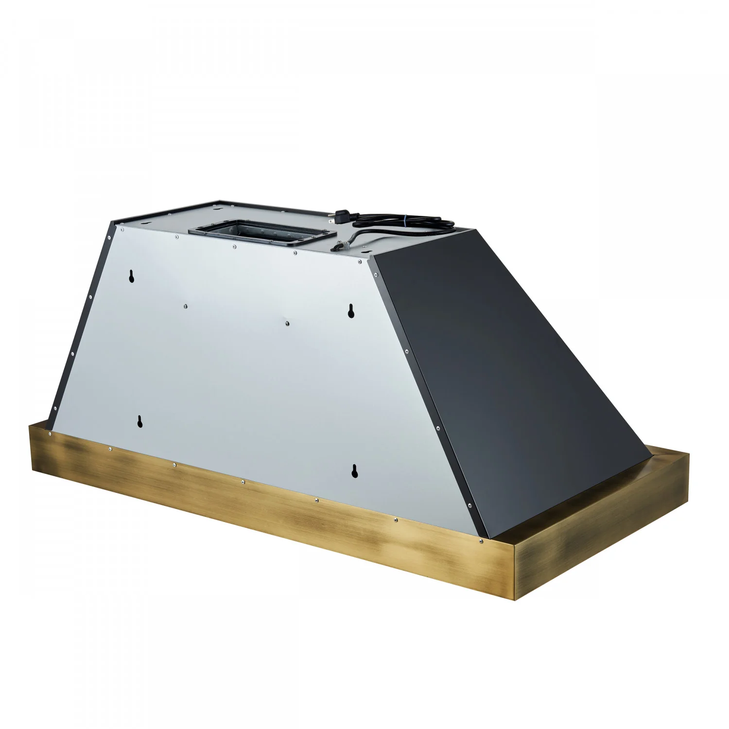 Forno Vittorio Black 48" 600 CFM Wall Mounted Range Hood - FRHWM5078-48BLK - Image 10