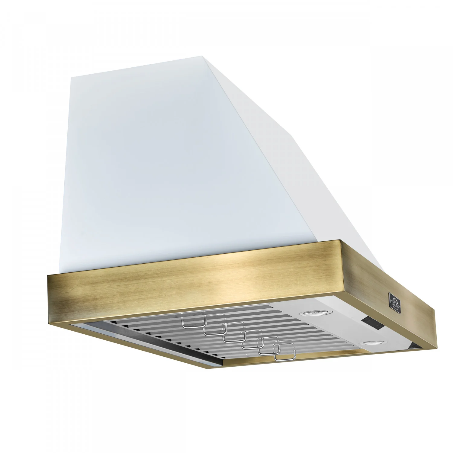 Forno Vittorio White 36" 600 CFM Wall Mounted Range Hood - FRHWM5078-36WHT - Image 3