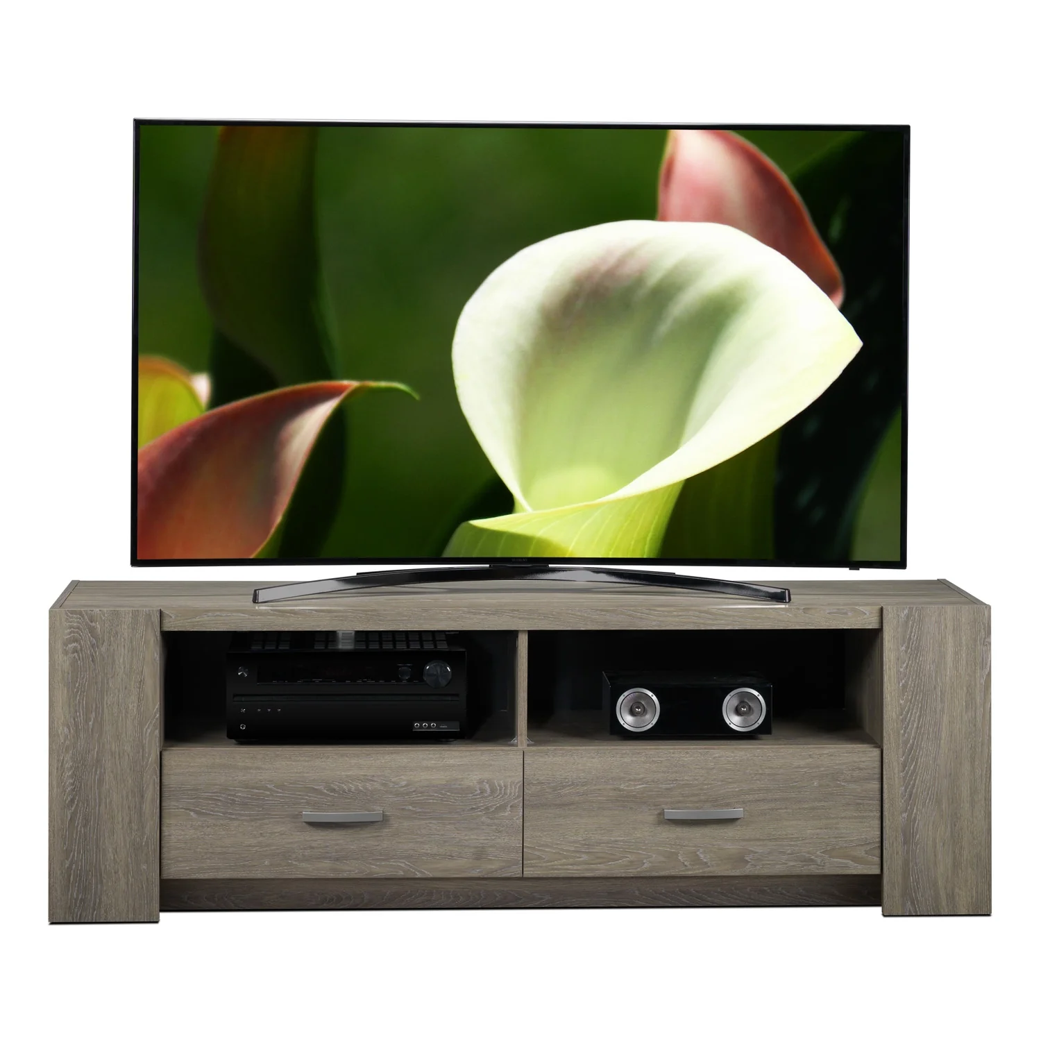 Foster TV Stand - Barnwood - Image 4