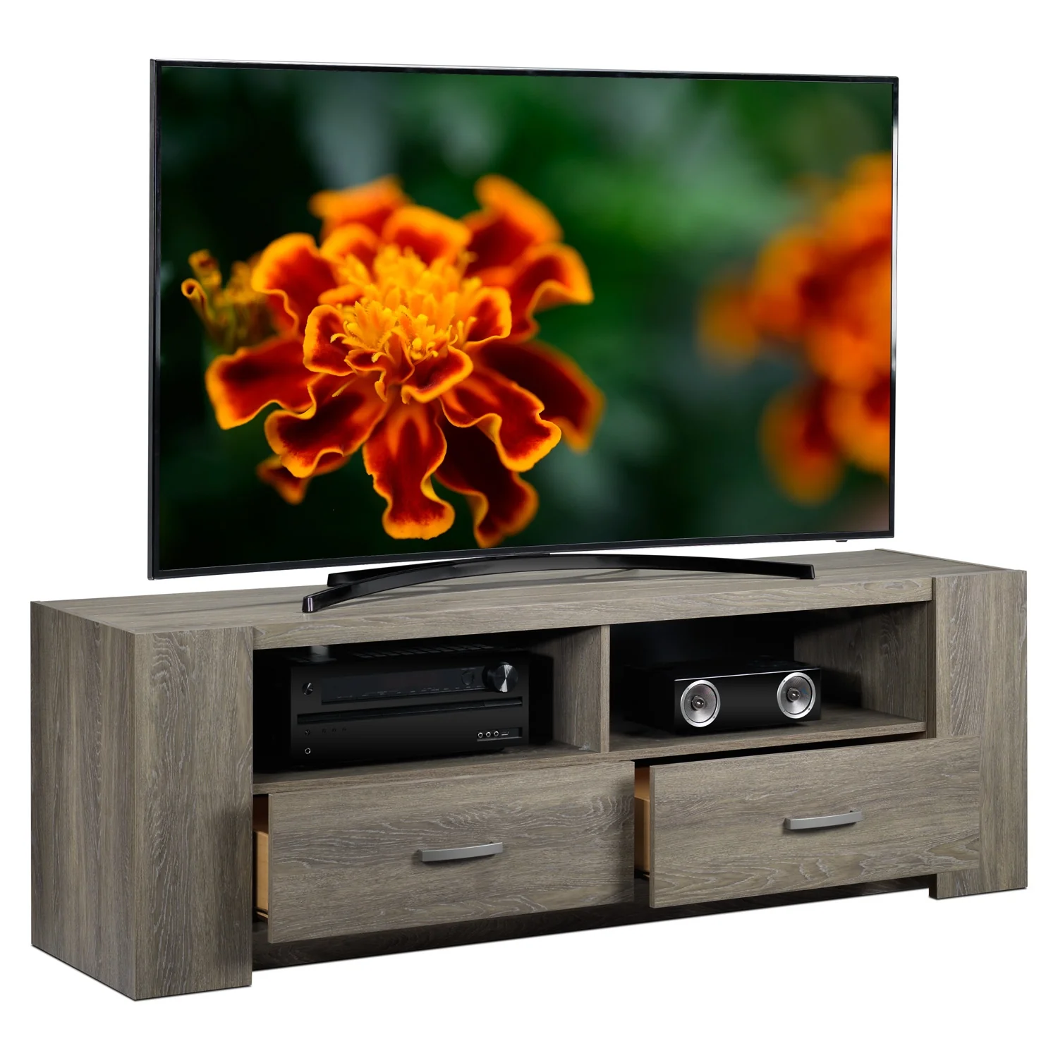Foster TV Stand - Barnwood - Image 5