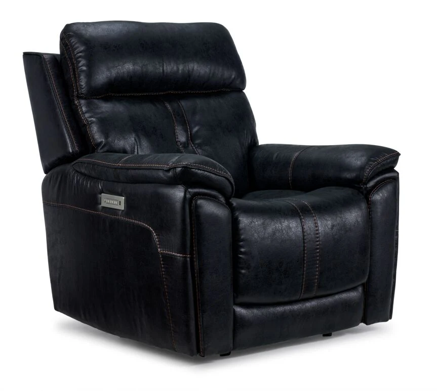Franco Triple Power Reclining Sofa, Loveseat and Chair Set - Eclipse - Image 4