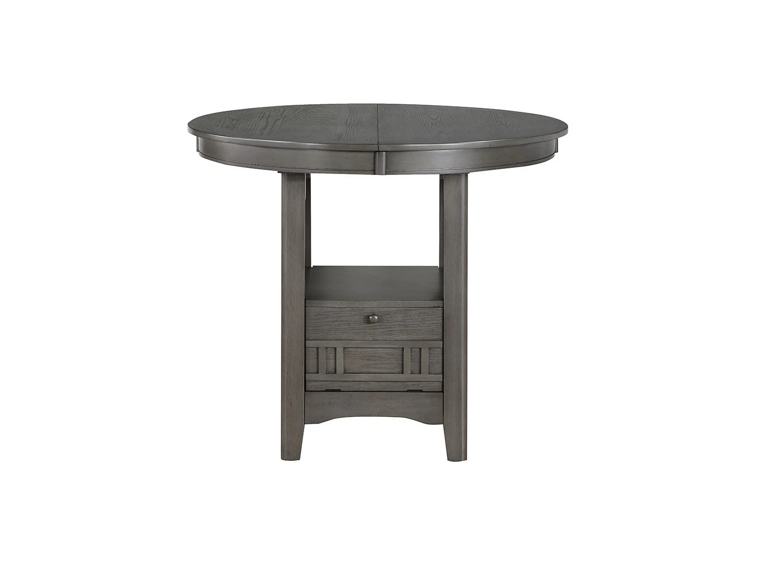Freda 5-Piece Extendable Counter Height Dining Set - Grey - Image 6