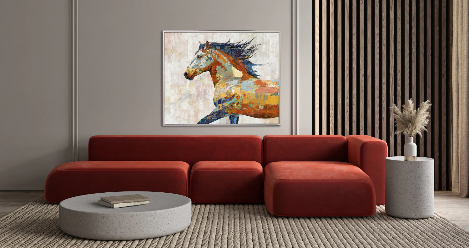 Free Spirit Wall Art - Multi-Colour - 40 X 50 - Image 2