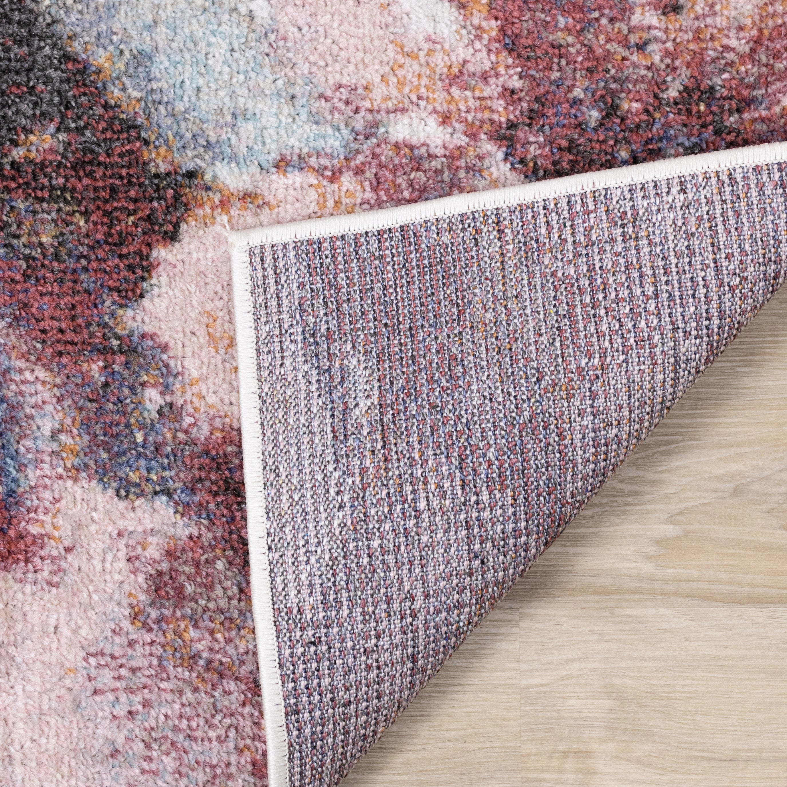 Fresco 5'3" x 7'7" Cherry Blossom Area Rug - Image 11