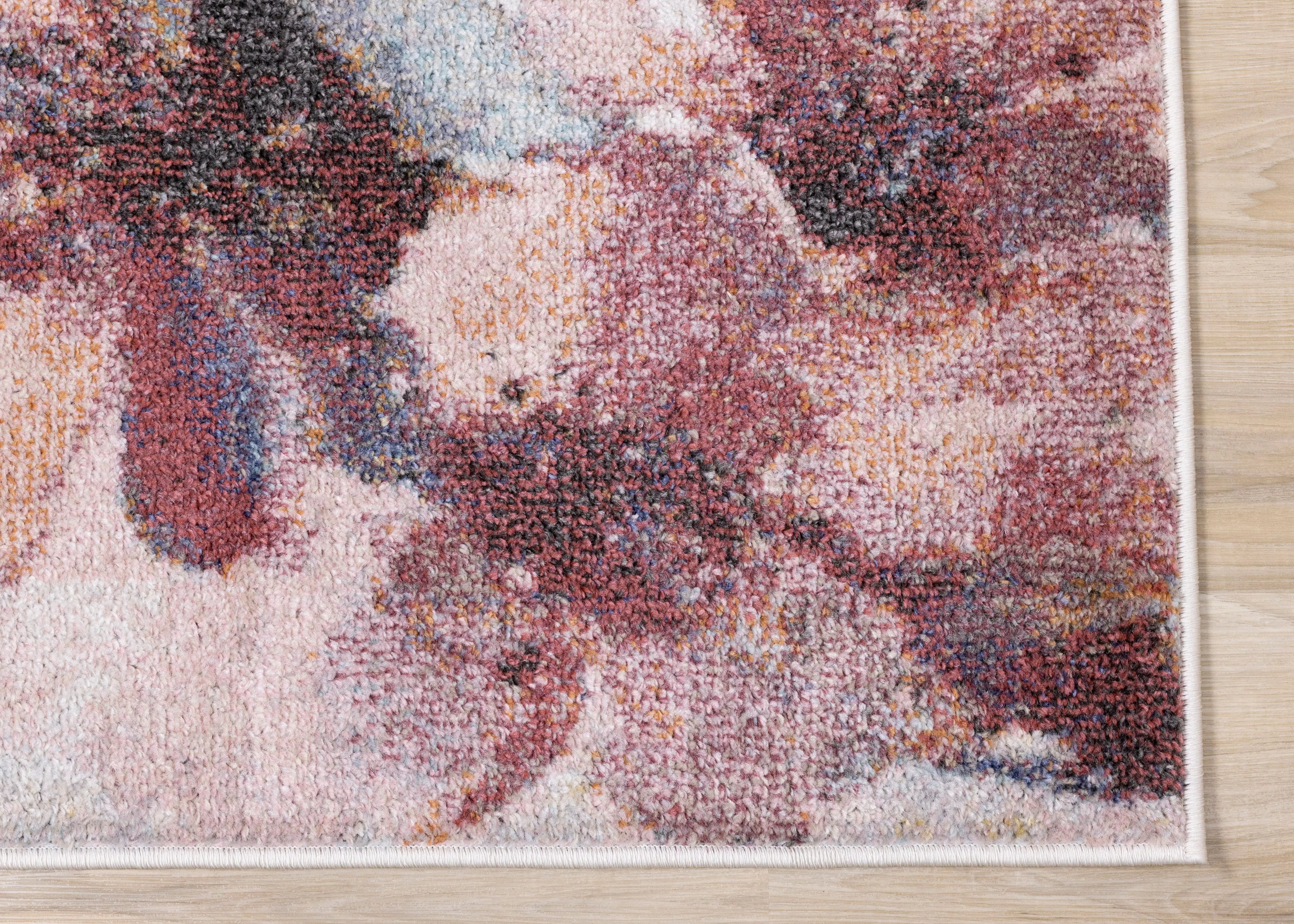 Fresco 5'3" x 7'7" Cherry Blossom Area Rug - Image 5