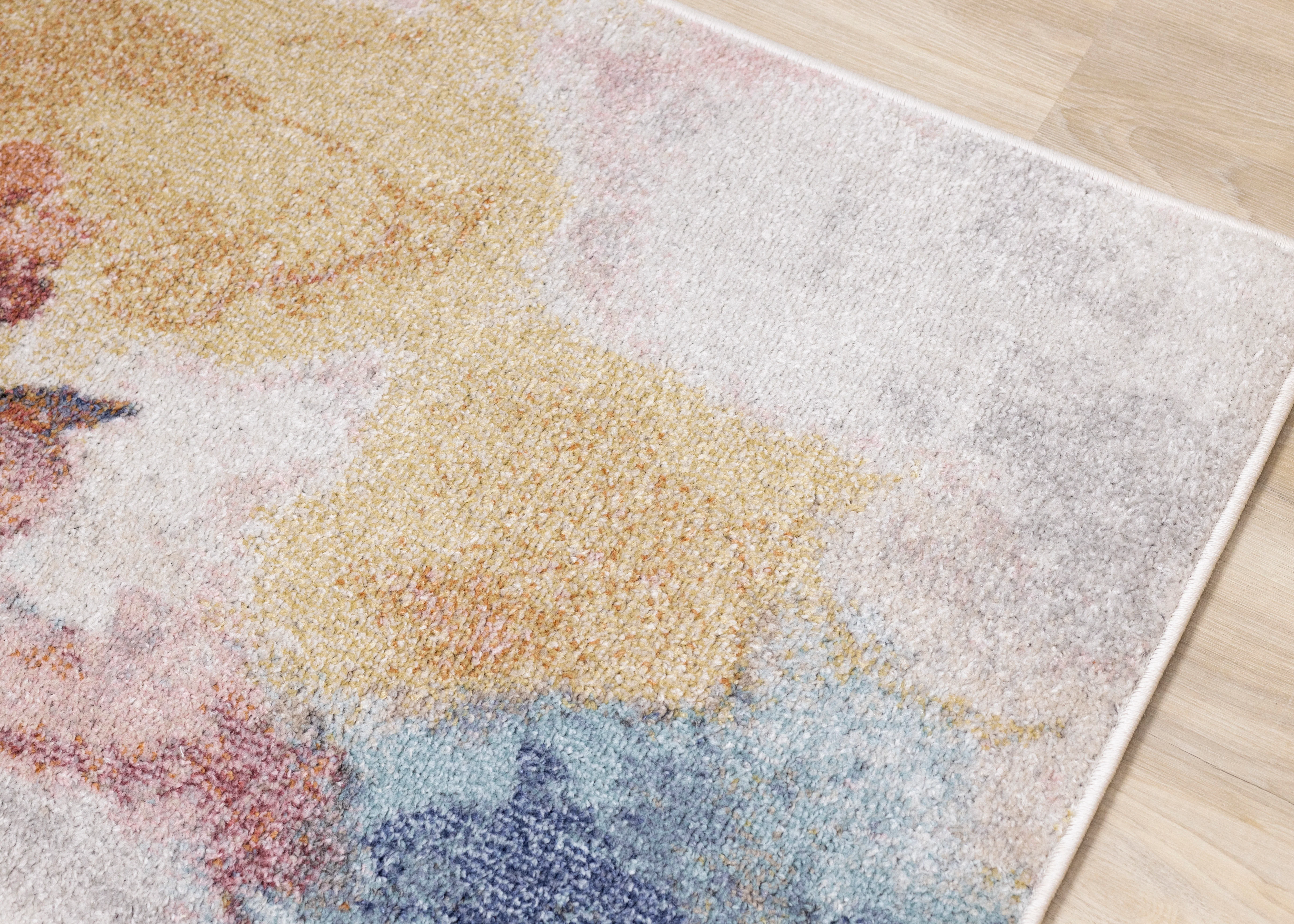 Fresco 6'7" x 9'6" Cherry Blossom Area Rug - Image 4