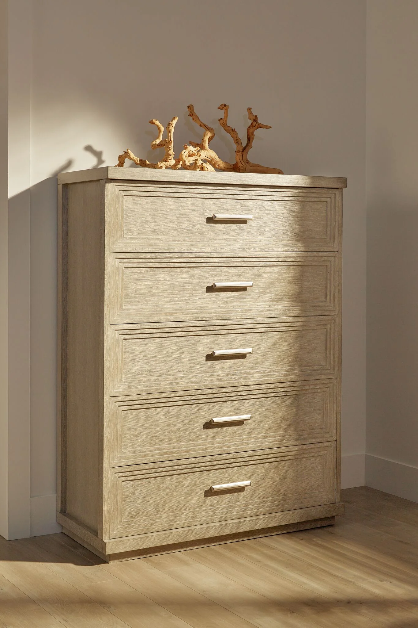 Fresh Perspective Cascade 5-Drawer Chest - Dovetail Grey - Image 2
