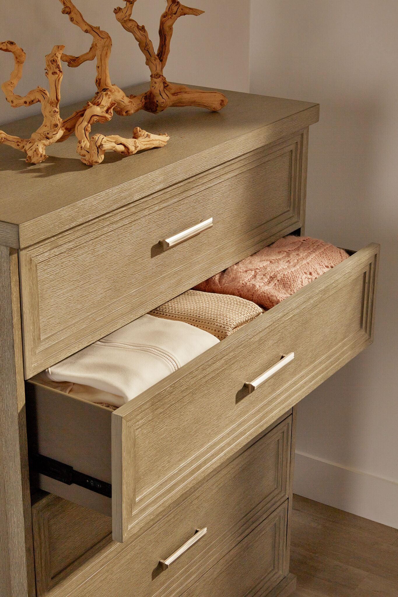 Fresh Perspective Cascade 5-Drawer Chest - Dovetail Grey - Image 3