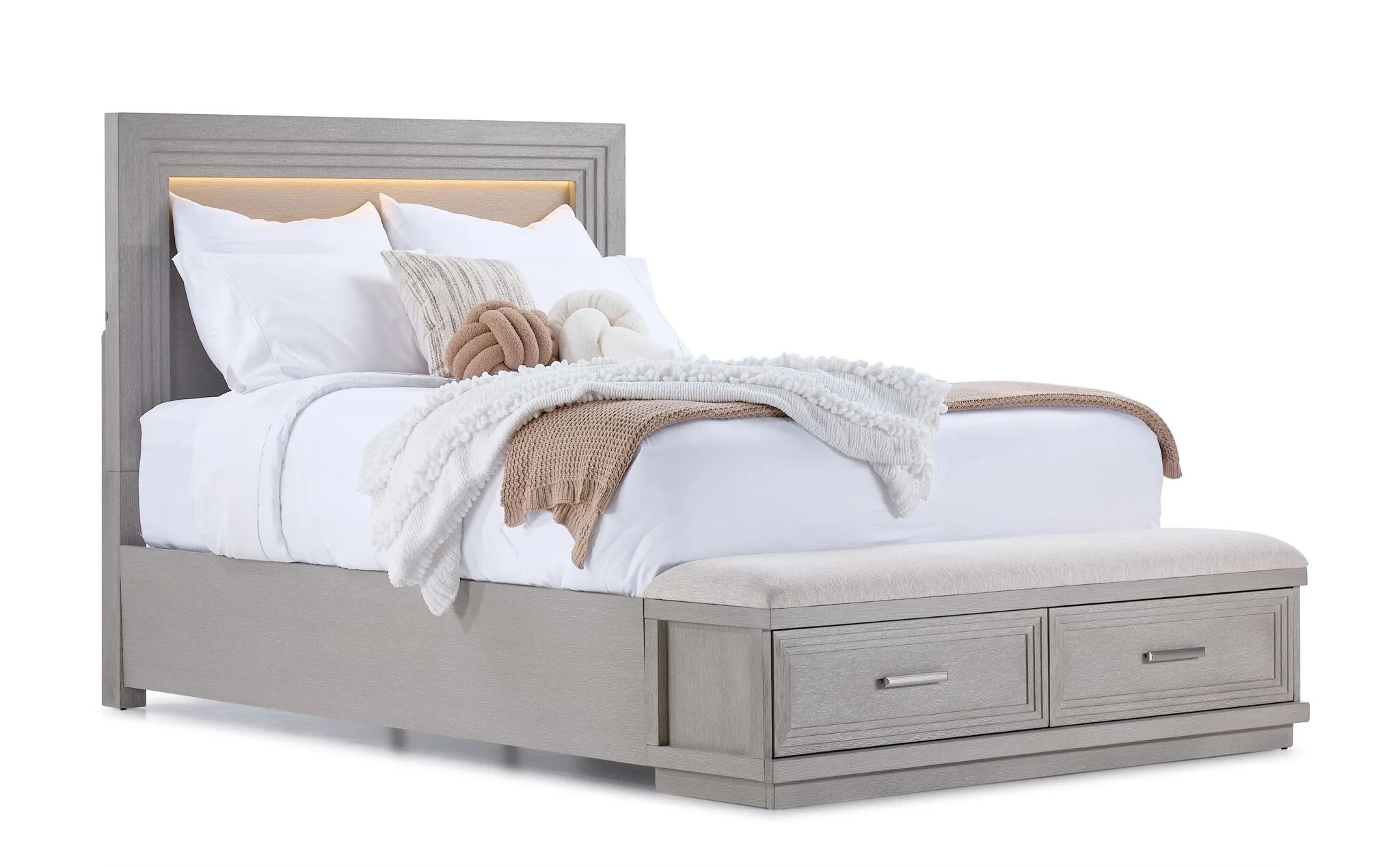 Fresh Perspective 3-Piece King Set -White - Image 2