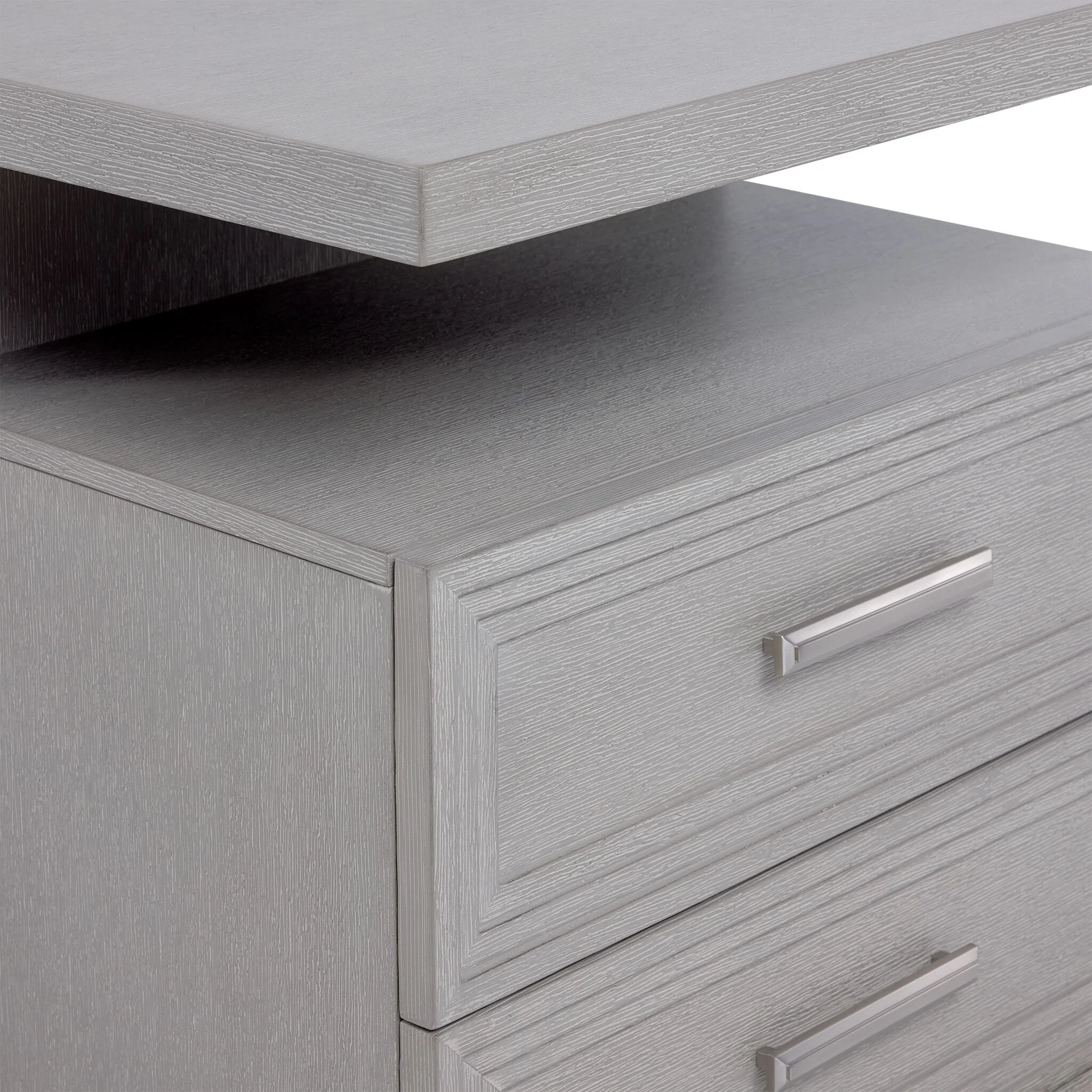 Fresh Perspective Cascade Night Table - Dovetail Grey - Image 5