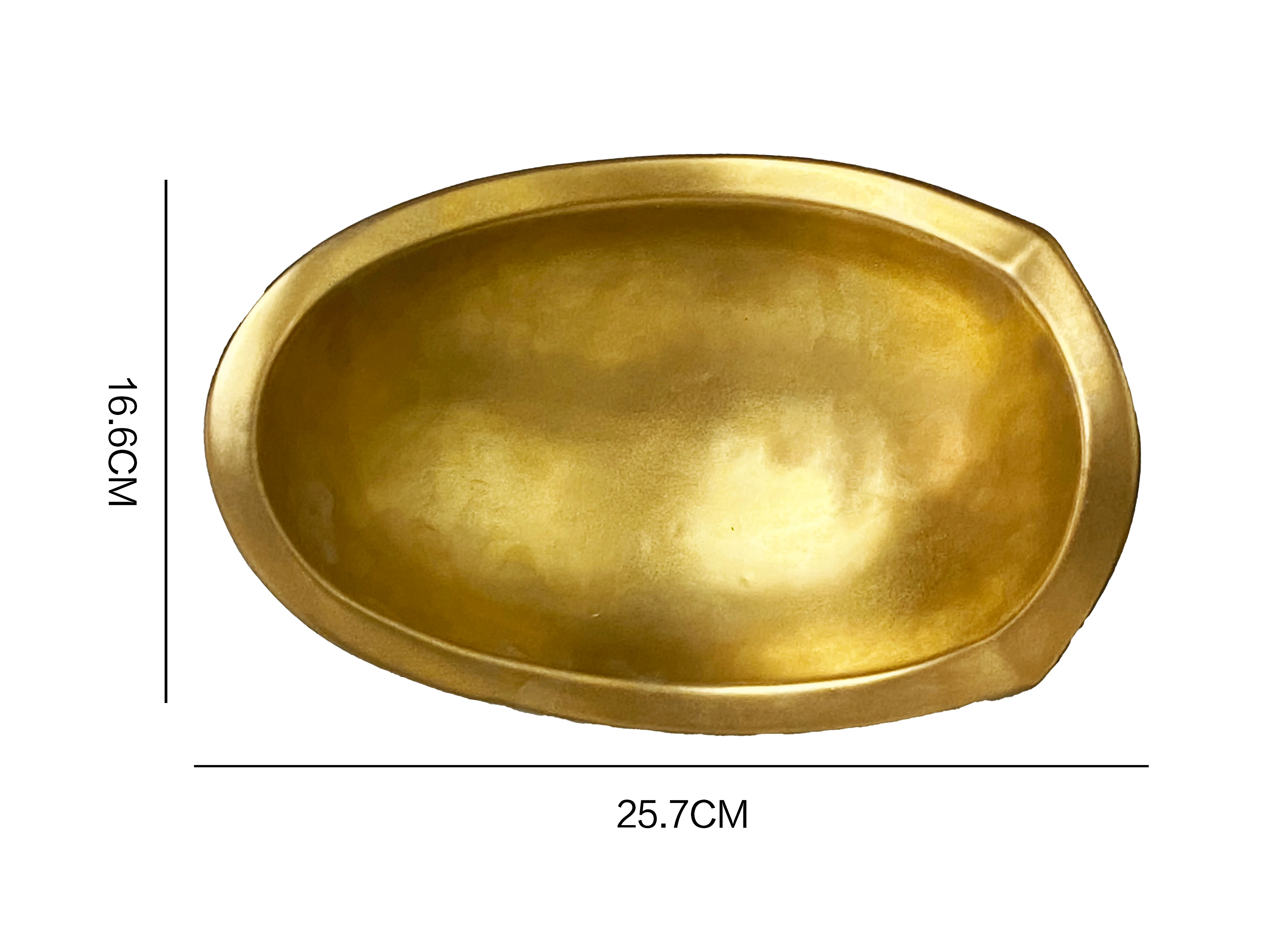 Fresh Perspective Matte Gold Bowl - Image 6