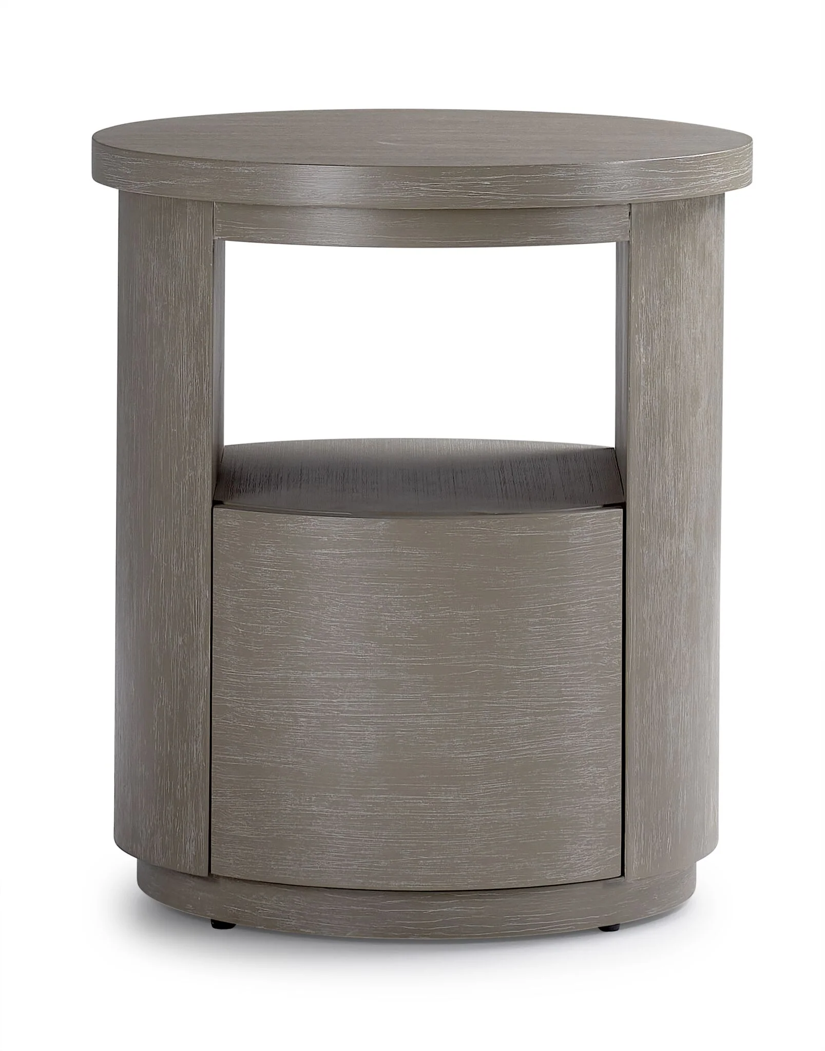 Fresh Perspective Turin 22" Side Table- Grey - Image 3
