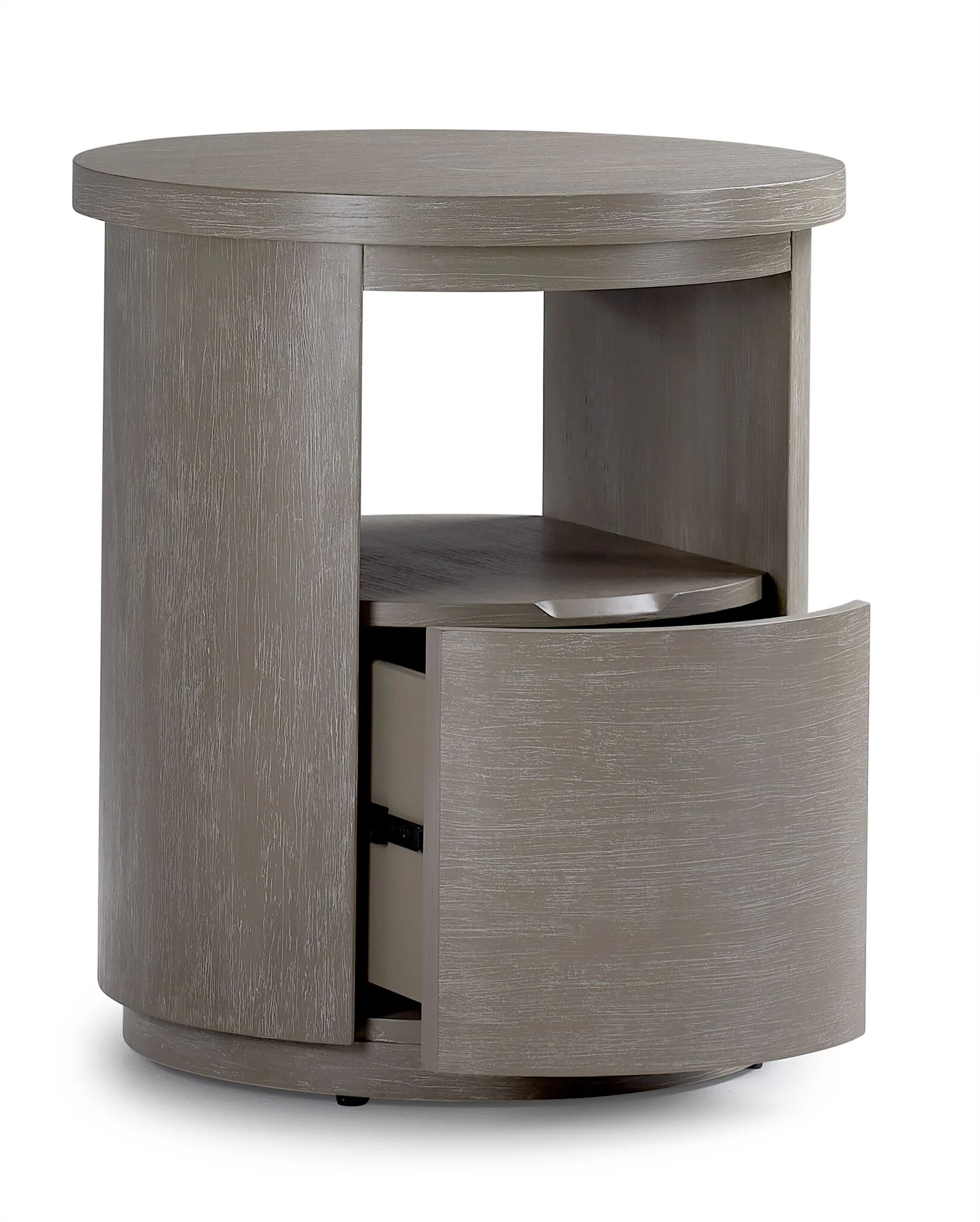 Fresh Perspective Turin 22" Side Table- Grey - Image 4