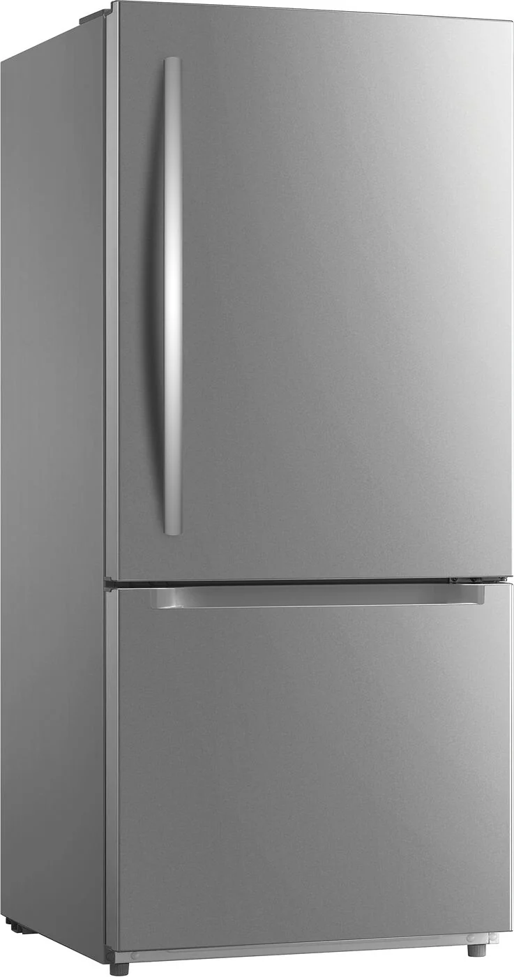Frigidaire 30" 18.7 Cu. Ft. Stainless Steel Standard-Depth Bottom Freezer Refrigerator - FRBE1925AF - Image 2