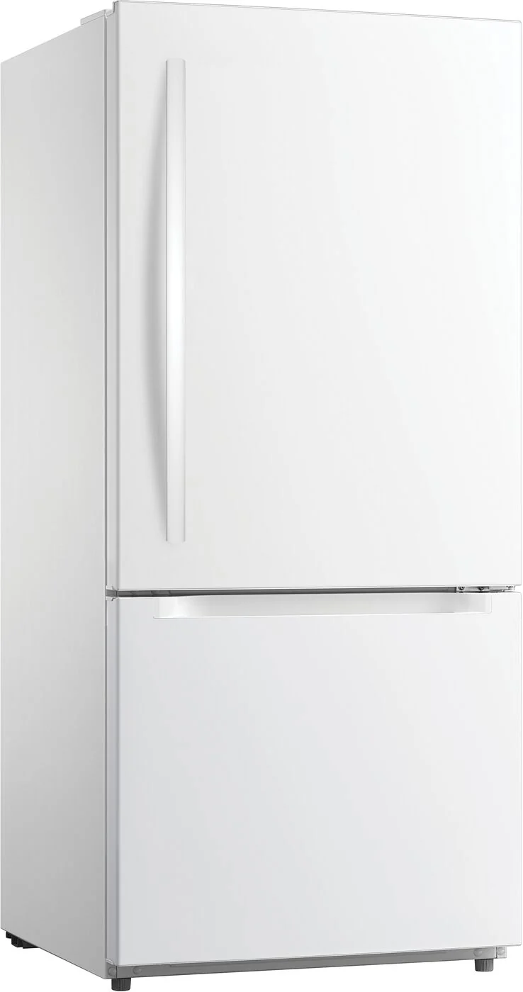 Frigidaire 30" 18.7 Cu. Ft. White Standard-Depth Bottom Freezer Refrigerator - FRBE1925AW - Image 2