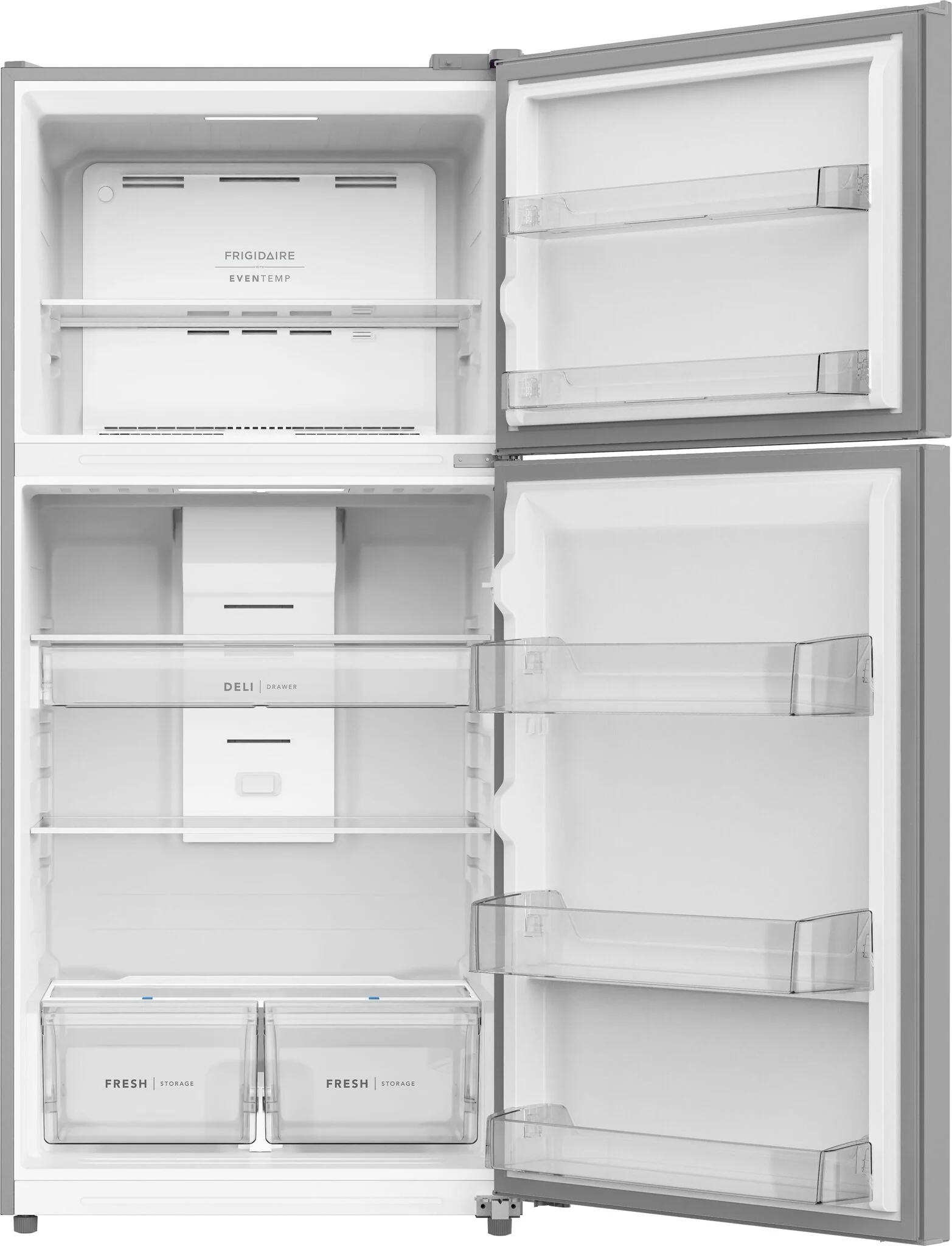 Frigidaire 30" 22.0 Cu. Ft. Stainless Steel Look Garage-Ready Top Freezer Refrigerator - FRTE2246AV - Image 3