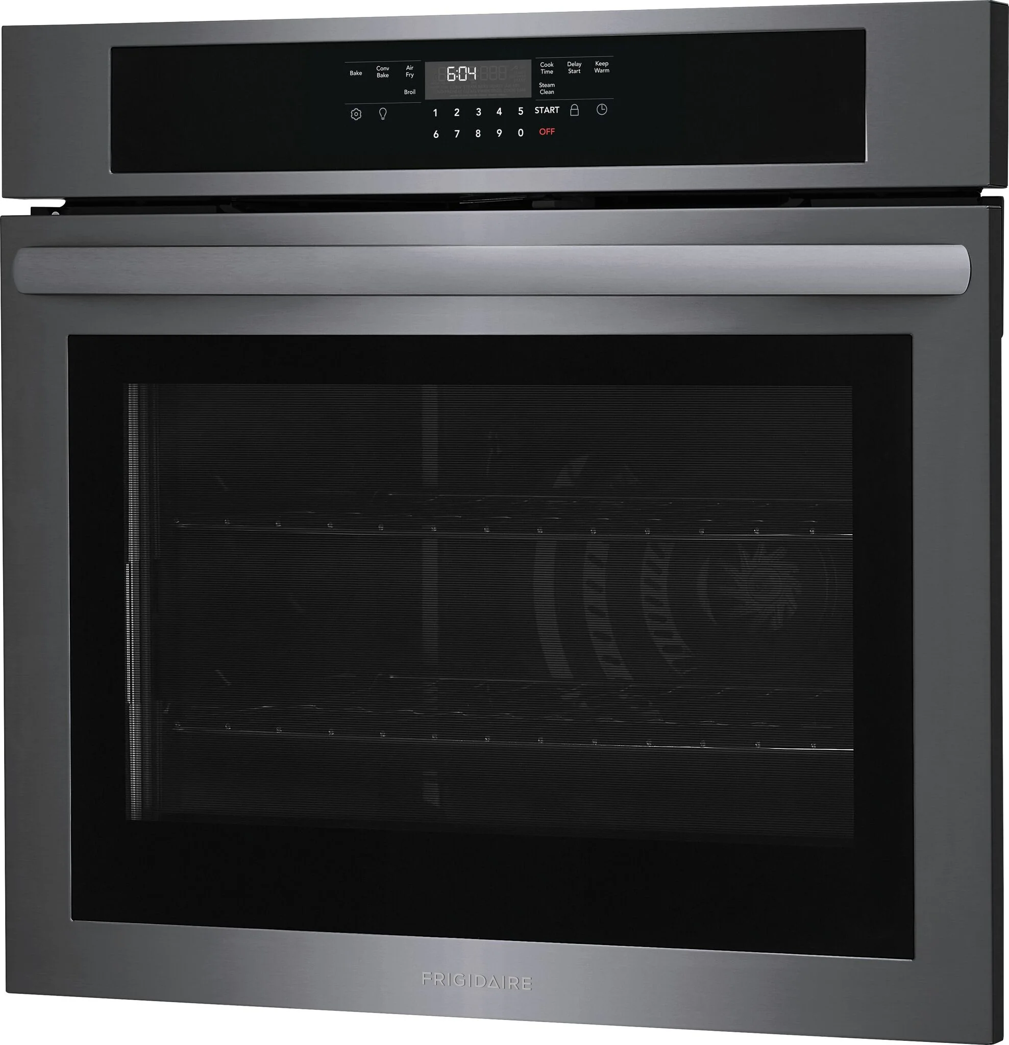 Frigidaire Black Stainless Steel 30" Single Wall Oven (5.3 Cu. Ft.)- FCWS3030AD - Image 4