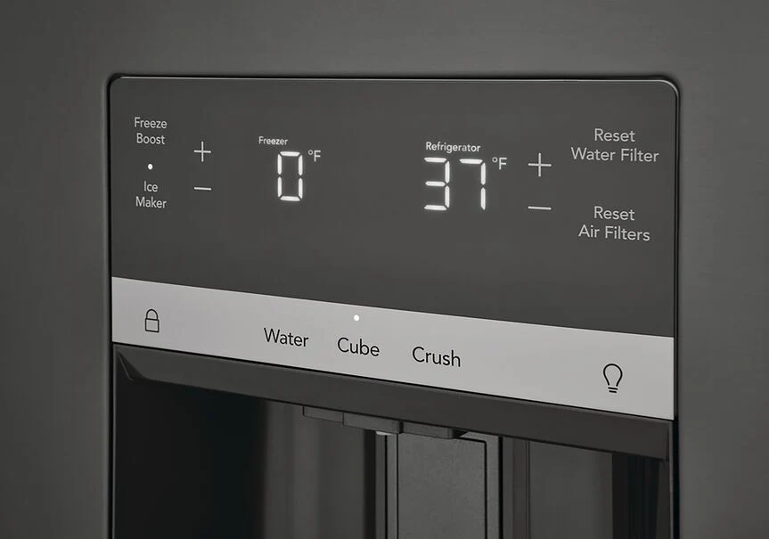 Frigidaire 36" 27.8 Cu. Ft. Black Stainless Steel French Door Refrigerator - FRFS2823AD - Image 6