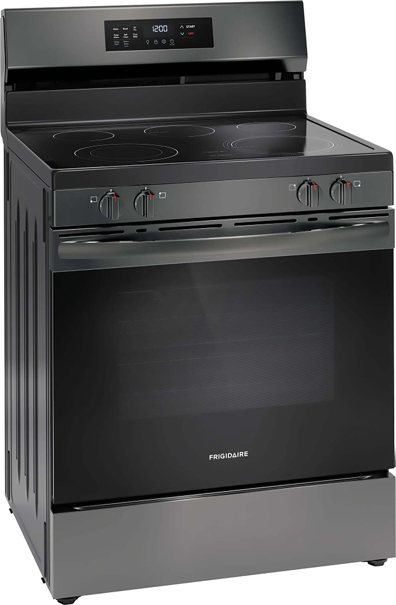 Frigidaire Black Stainless Steel Electric Freestanding Range with Air Fry (5.3 Cu. Ft.) - FCRE308CAD - Image 5