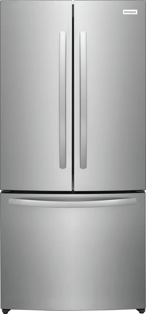 Frigidaire 31.5" 17.6 Cu. Ft. Brushed Stainless Steel French Door Refrigerator - FRFG1723AV - Image 3