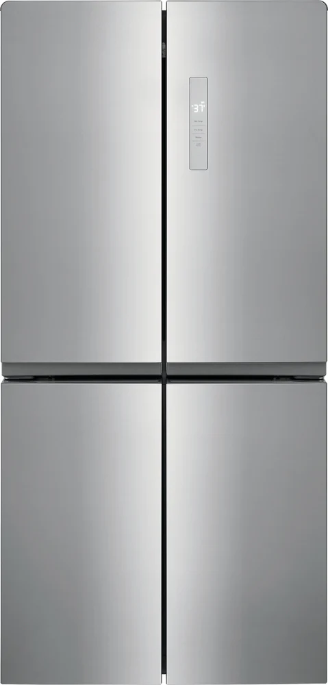 Frigidaire Brushed Steel 4 Door Refrigerator (17.4 Cu. Ft) - FRQG1721AV - Image 2
