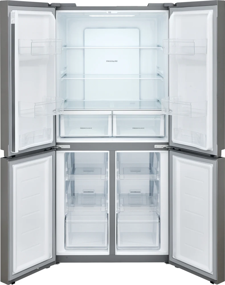 Frigidaire Brushed Steel 4 Door Refrigerator (17.4 Cu. Ft) - FRQG1721AV - Image 3