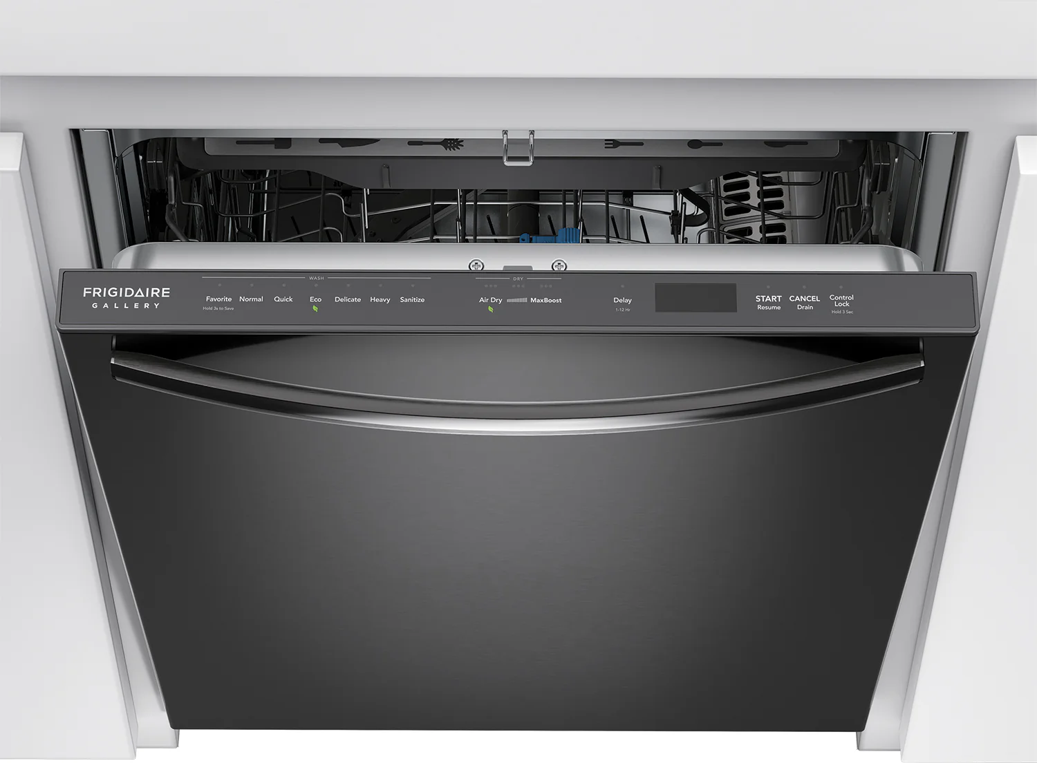 Frigidaire Gallery 24" Smudge-Proof™ Black Stainless Dishwasher with CleanBoost™ (47 dBA) - GDSH4715AD - Image 3