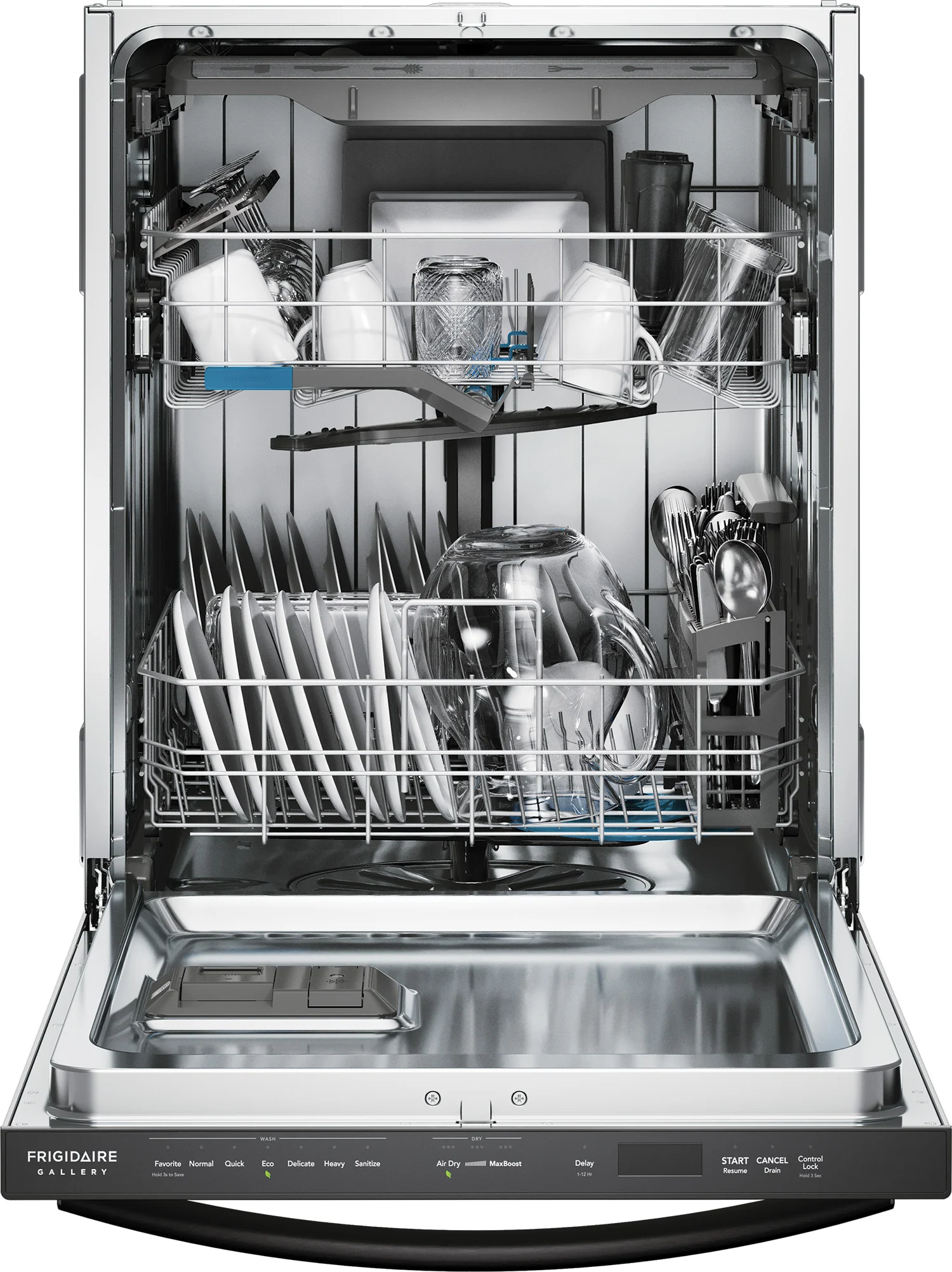 Frigidaire Gallery 24" Smudge-Proof™ Black Stainless Dishwasher with CleanBoost™ (47 dBA) - GDSH4715AD - Image 5