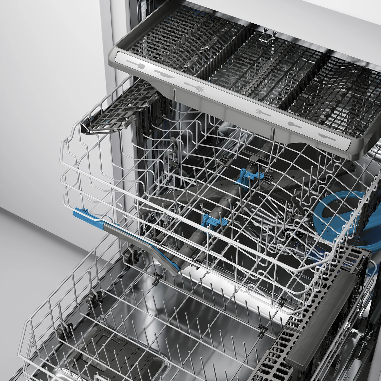 Frigidaire Gallery 24" Smudge-Proof™ Stainless Steel Dishwasher with CleanBoost™ (47 dBA) - GDSP4715AF - Image 7