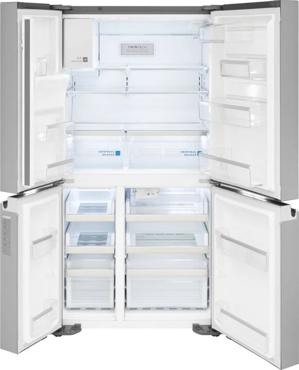 Frigidaire Gallery 36" 21.5 Cu. Ft. Smudge-Proof® Stainless Steel Counter-Depth 4-Door French Door Refrigerator - GRQC2255BF - Image 5