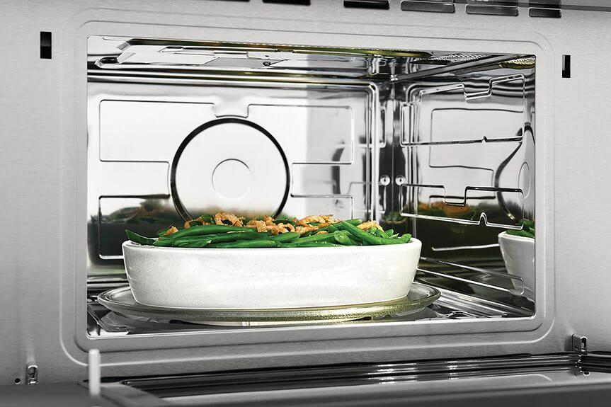 Frigidaire Gallery Black Stainless Steel 30" Built-In Microwave Oven with Drop-Down Door (1.6 Cu. Ft.) - GMBD3068AD - Image 6