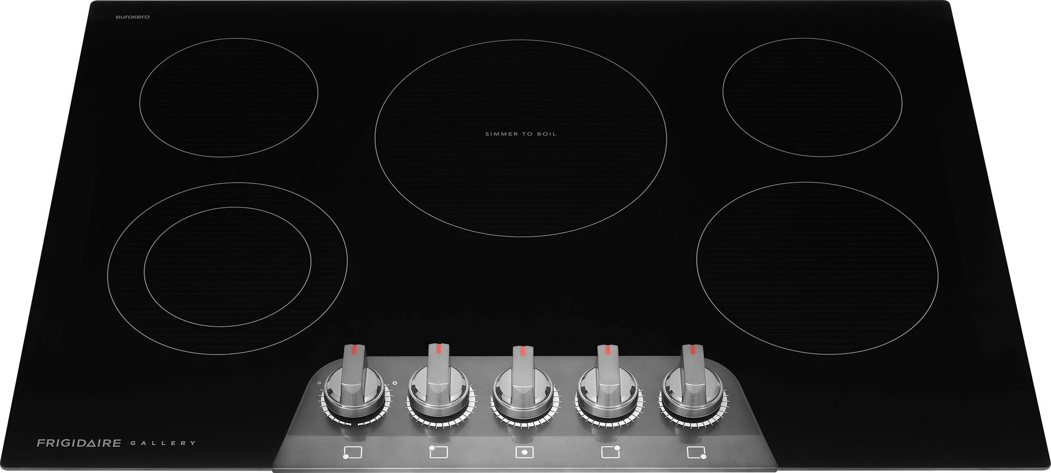 Frigidaire Gallery Black Stainless Steel 30" Electric Cooktop - GCCE3070BD - Image 3