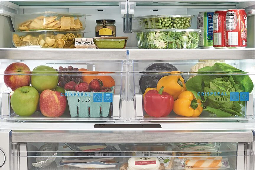 Frigidaire Gallery 36" 22.6 Cu. Ft. Black Stainless Steel Counter-Depth French Door Refrigerator - GRFC2353AD - Image 5