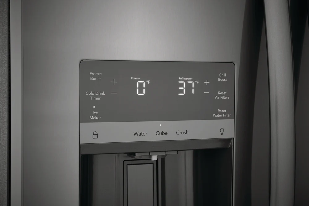 Frigidaire Gallery 36" 22.2 Cu. Ft. Black Stainless Steel Counter-Depth Side-by-Side Refrigerator - GRSC2352AD - Image 3