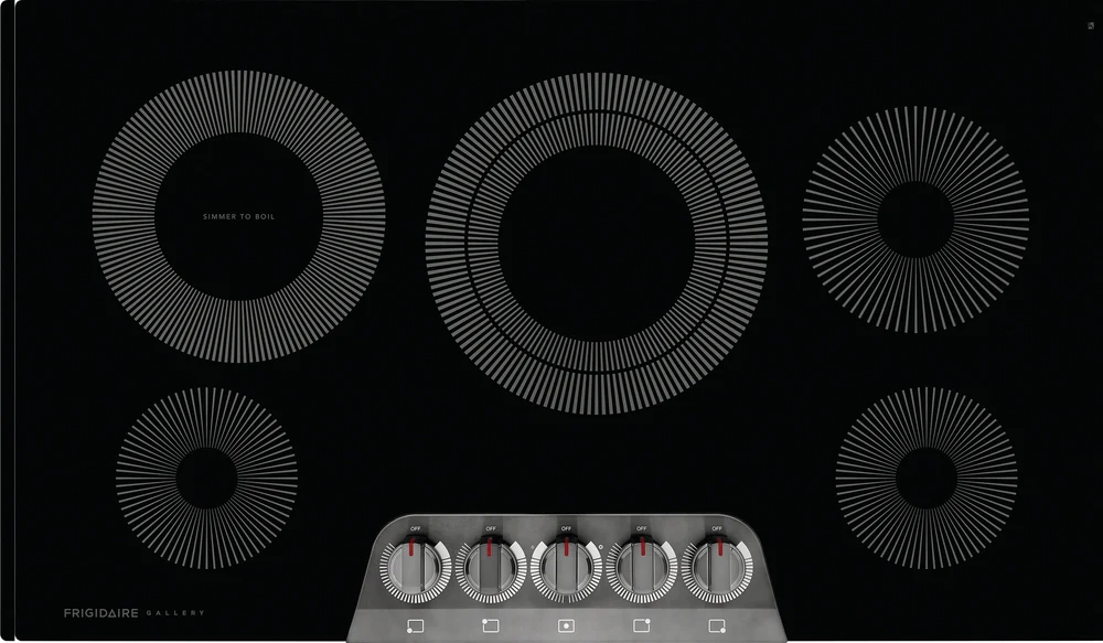 Frigidaire Gallery Black Stainless Steel 36" Electric Cooktop - GCCE3670AD - Image 7